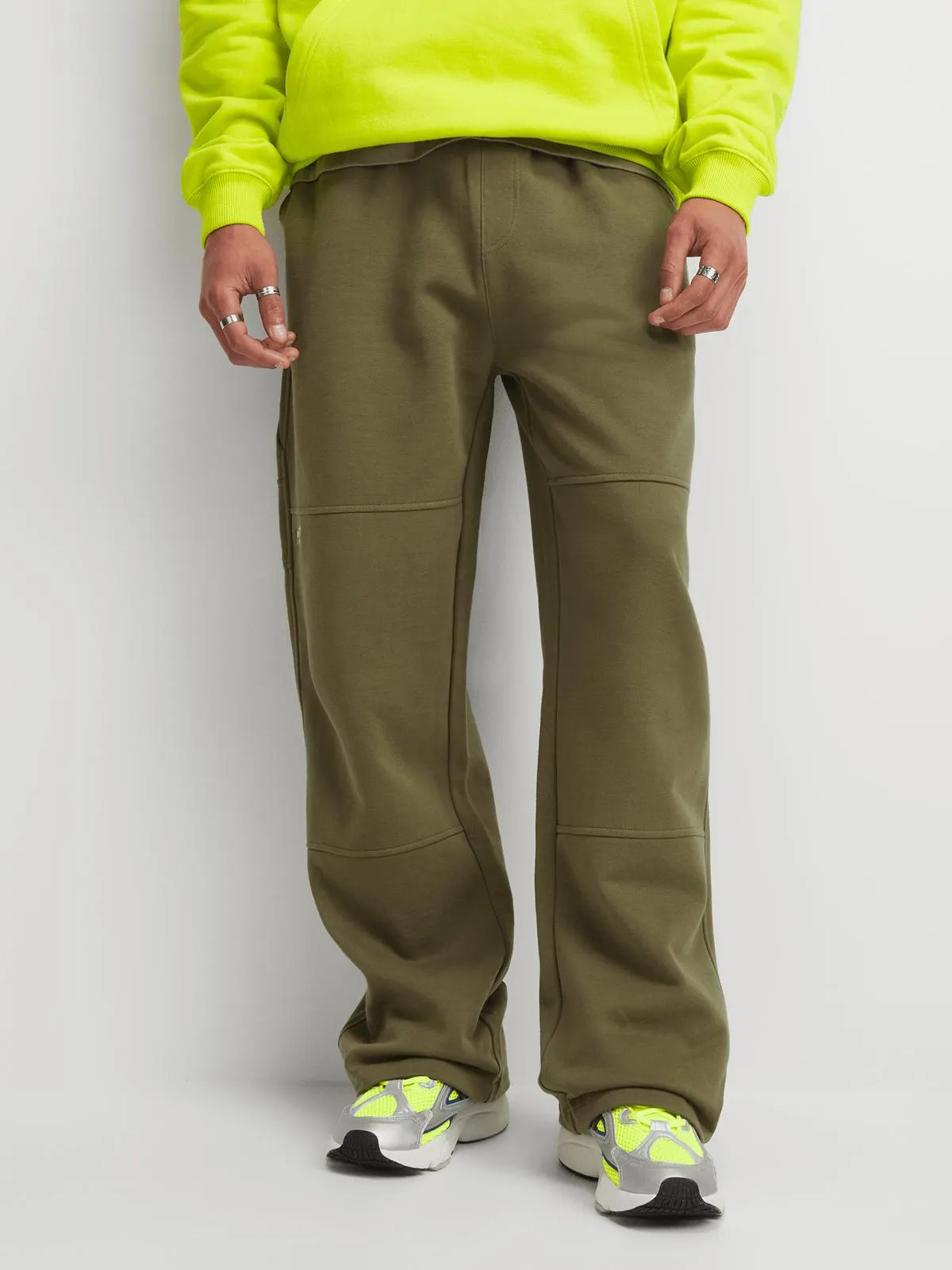 Redbat Men's Green Utility Toggle Jogger