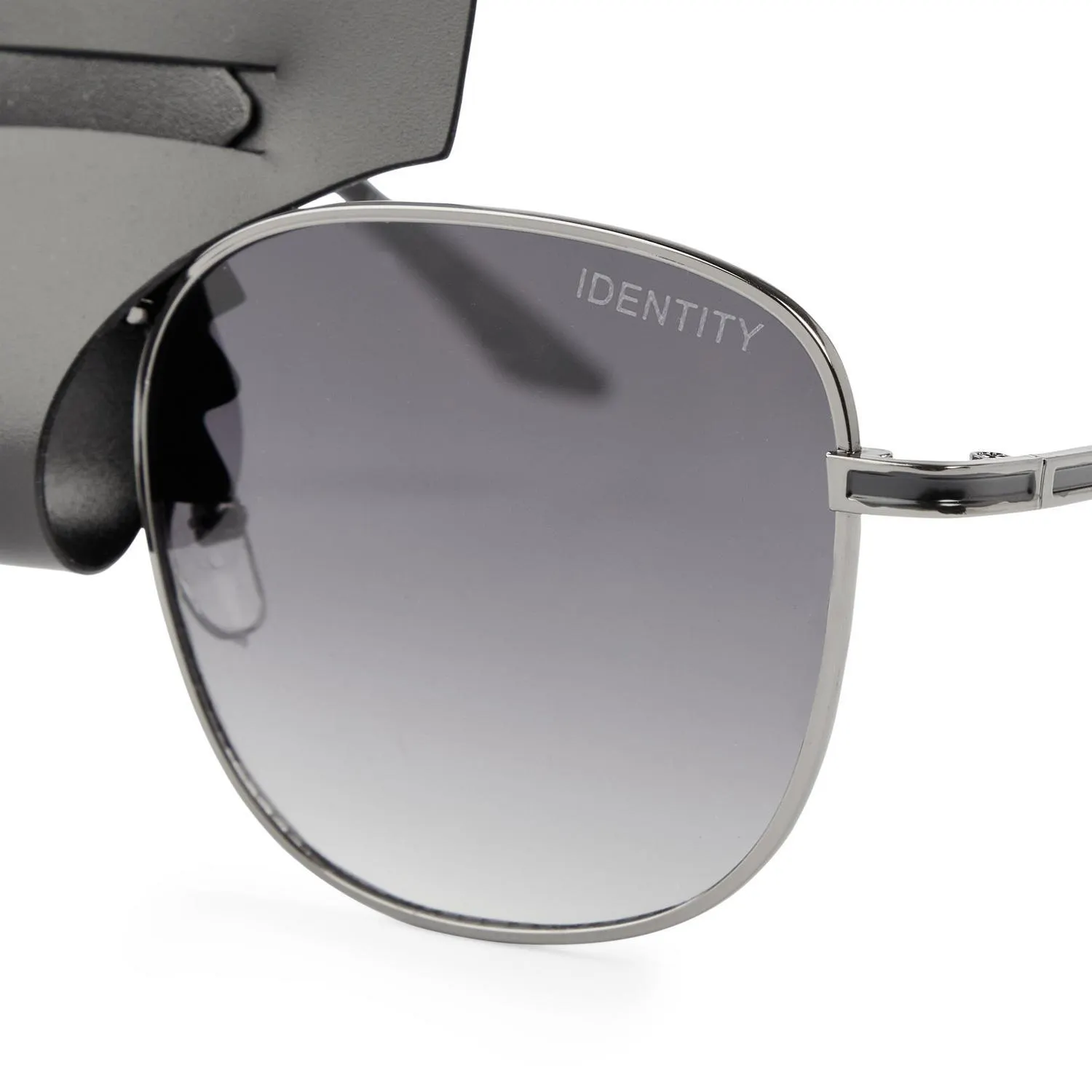 Charcoal Aviator Sunglasses