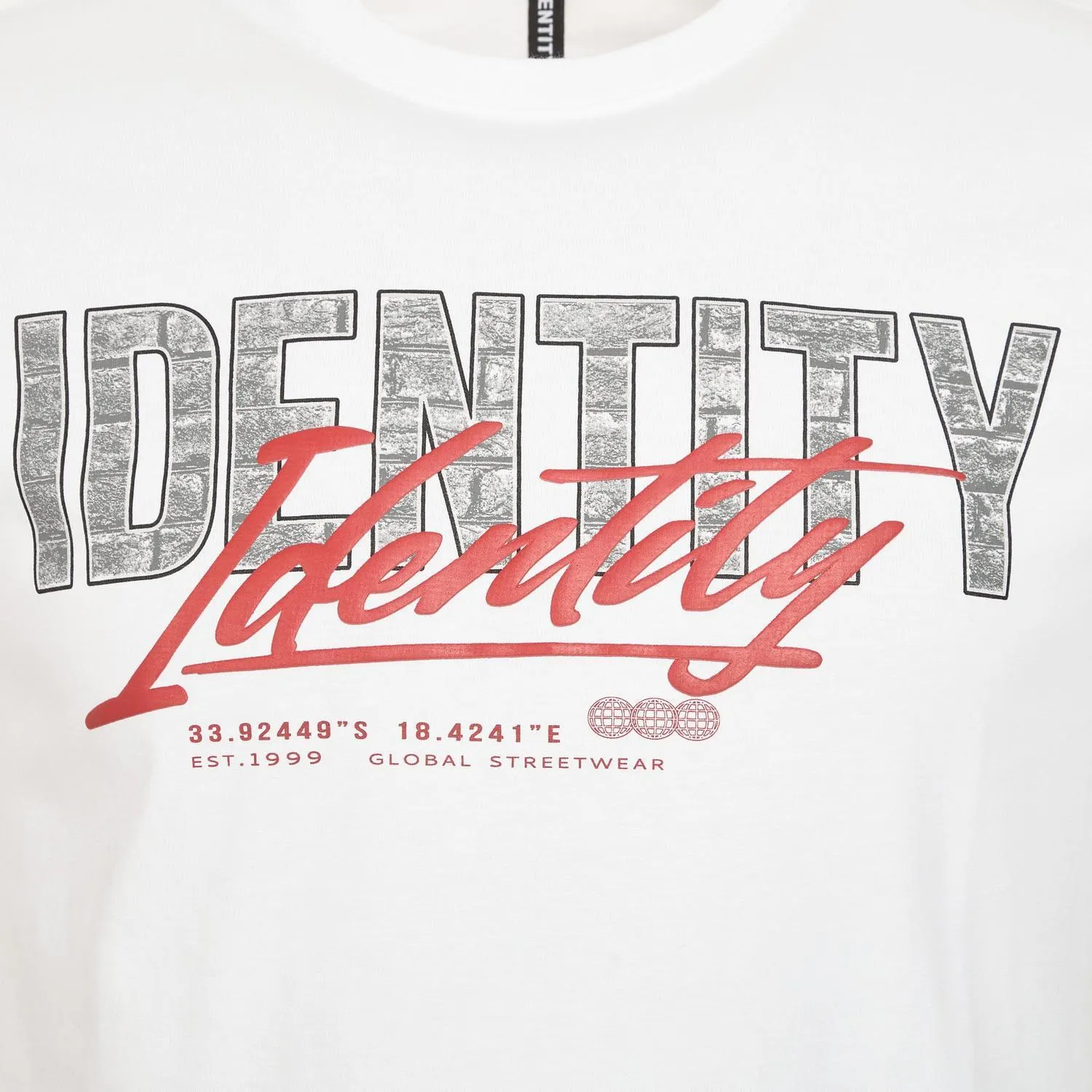 White Branded T-shirt