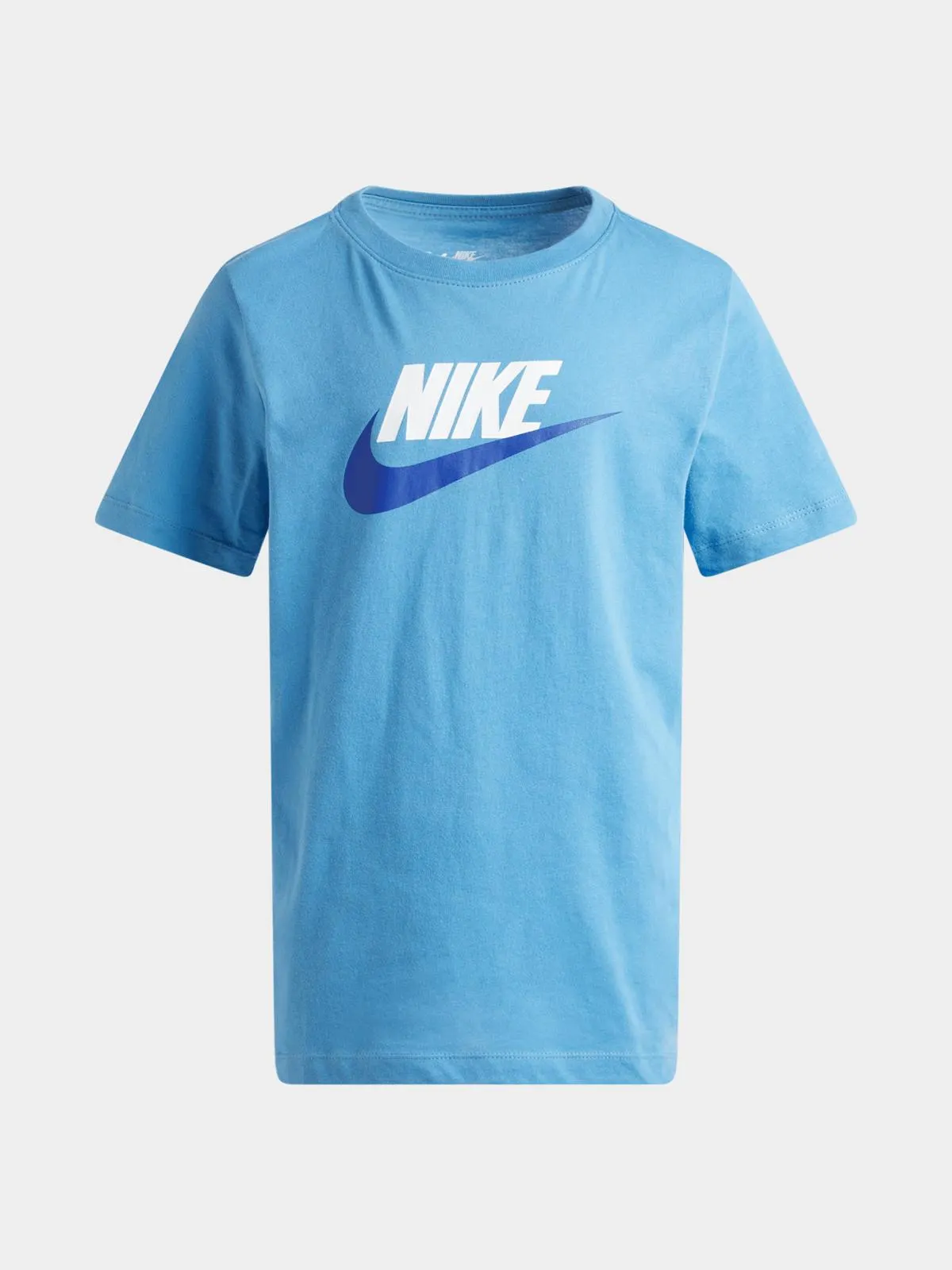 Nike Unisex Youth Sportswear Futura Blue T-Shirt