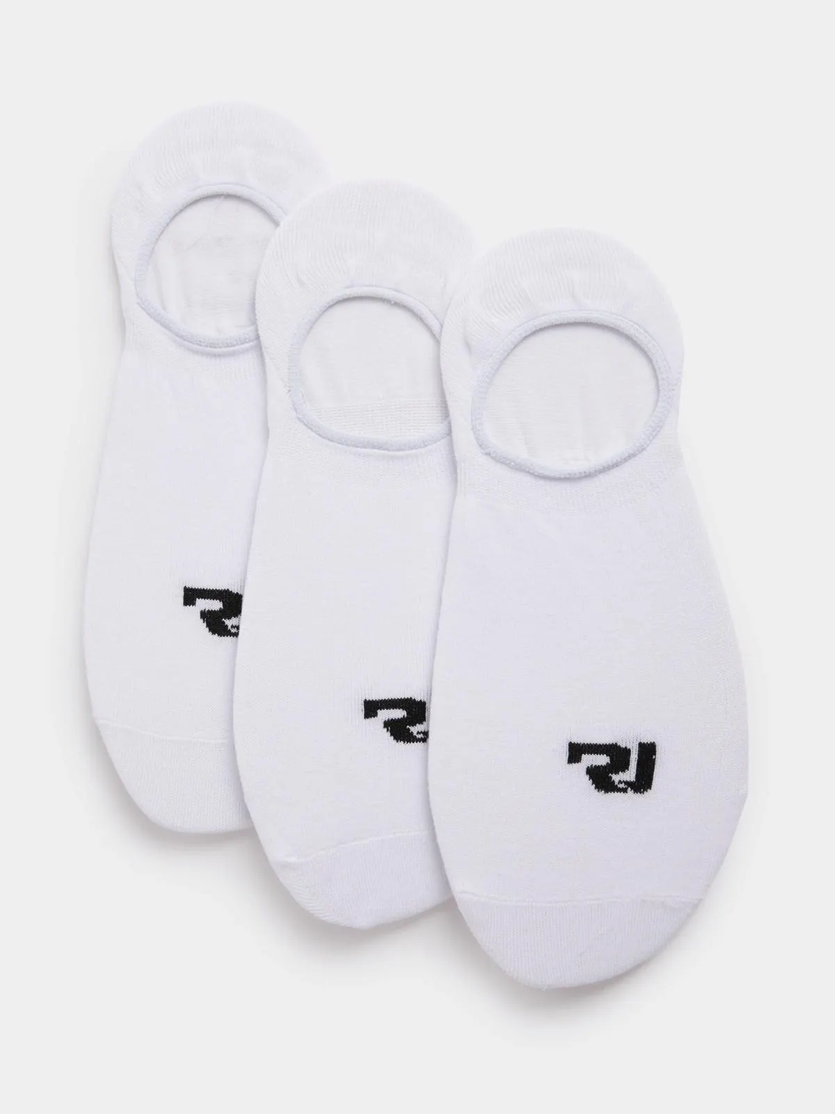 Men's Relay Jeans 3 Pack Invisible White Socks