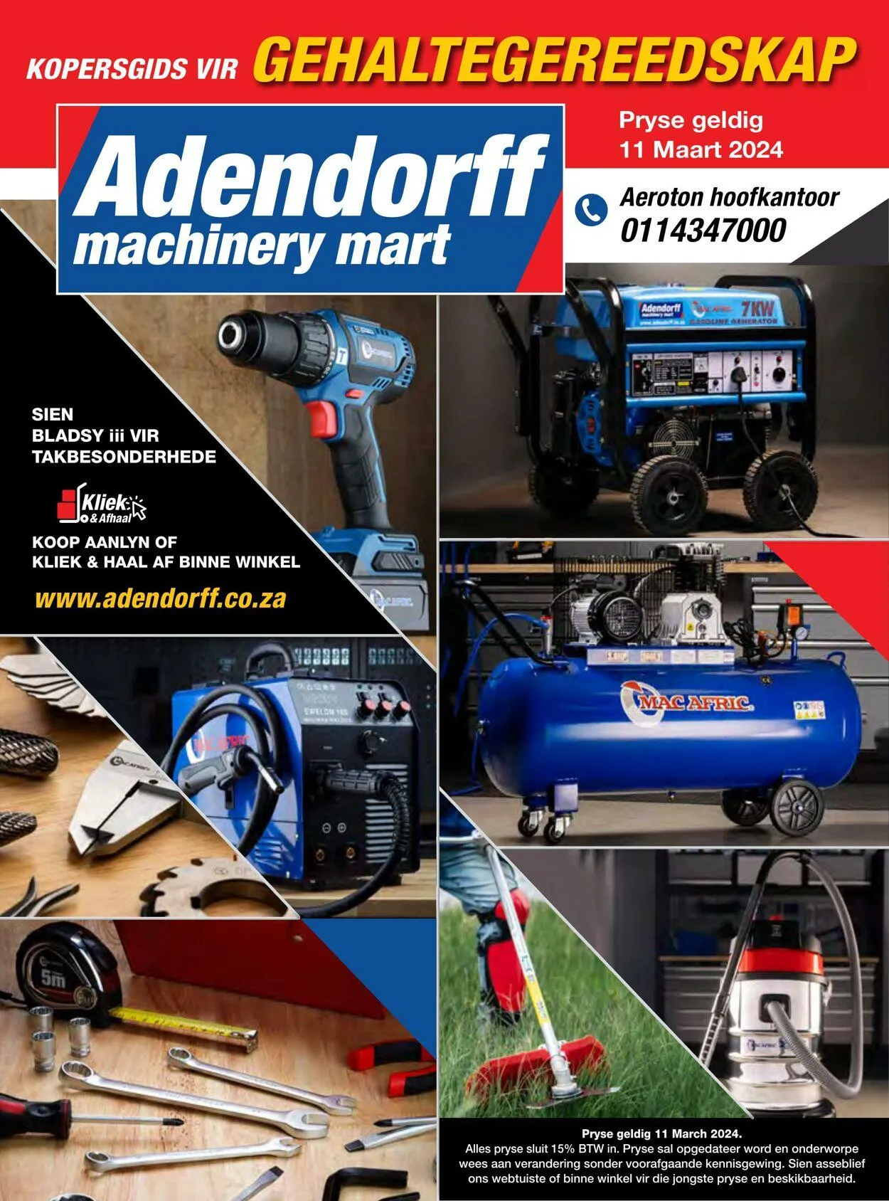 Adendorff Machinery Mart Current catalogue - 1