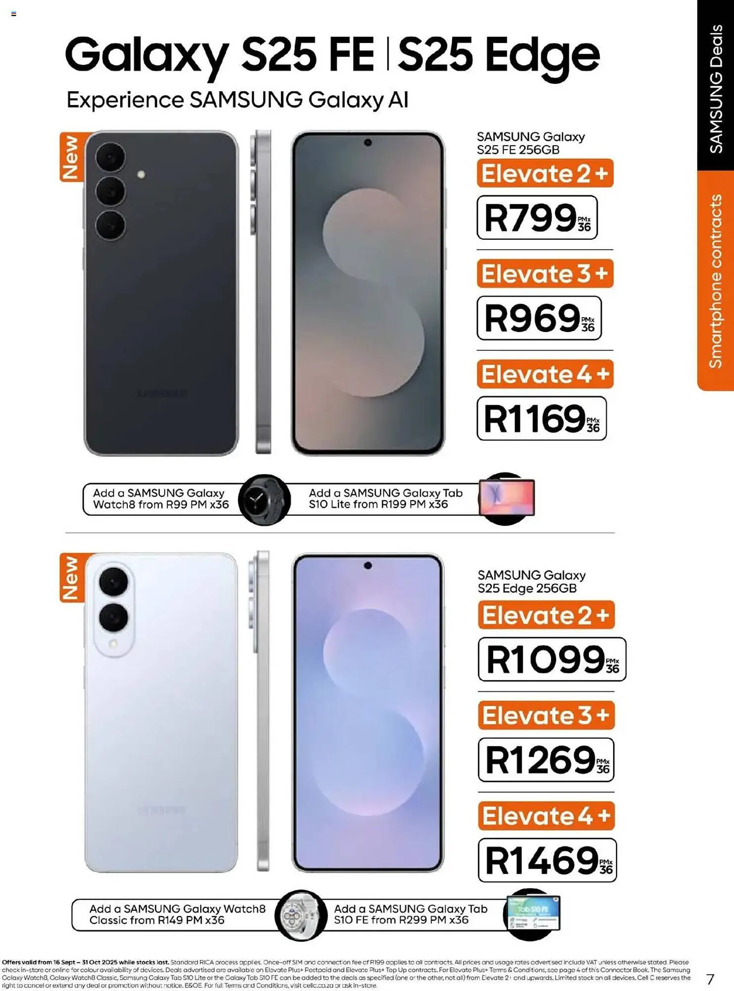 Cell C catalogue from 16 September to 31 October 2025 - Catalogue Page 7