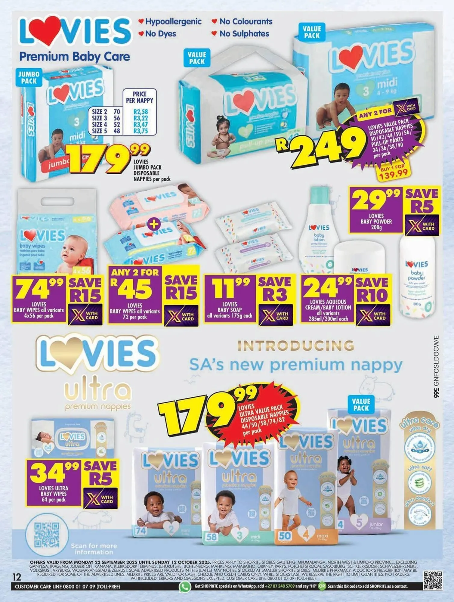 Shoprite catalogue from 22 September to 12 October 2025 - Catalogue Page 12