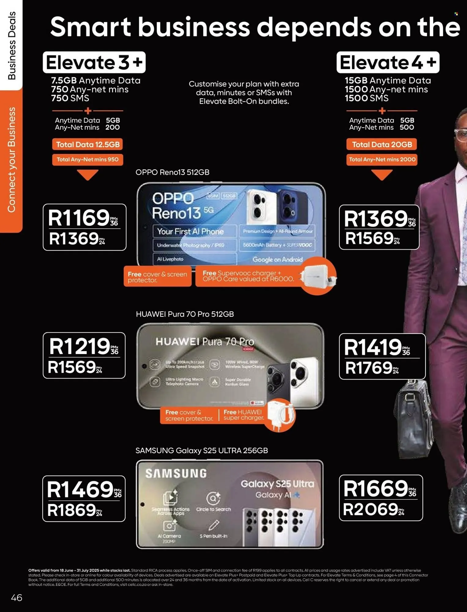 Cell C catalogue from 18 June to 31 July 2025 - Catalogue Page 46