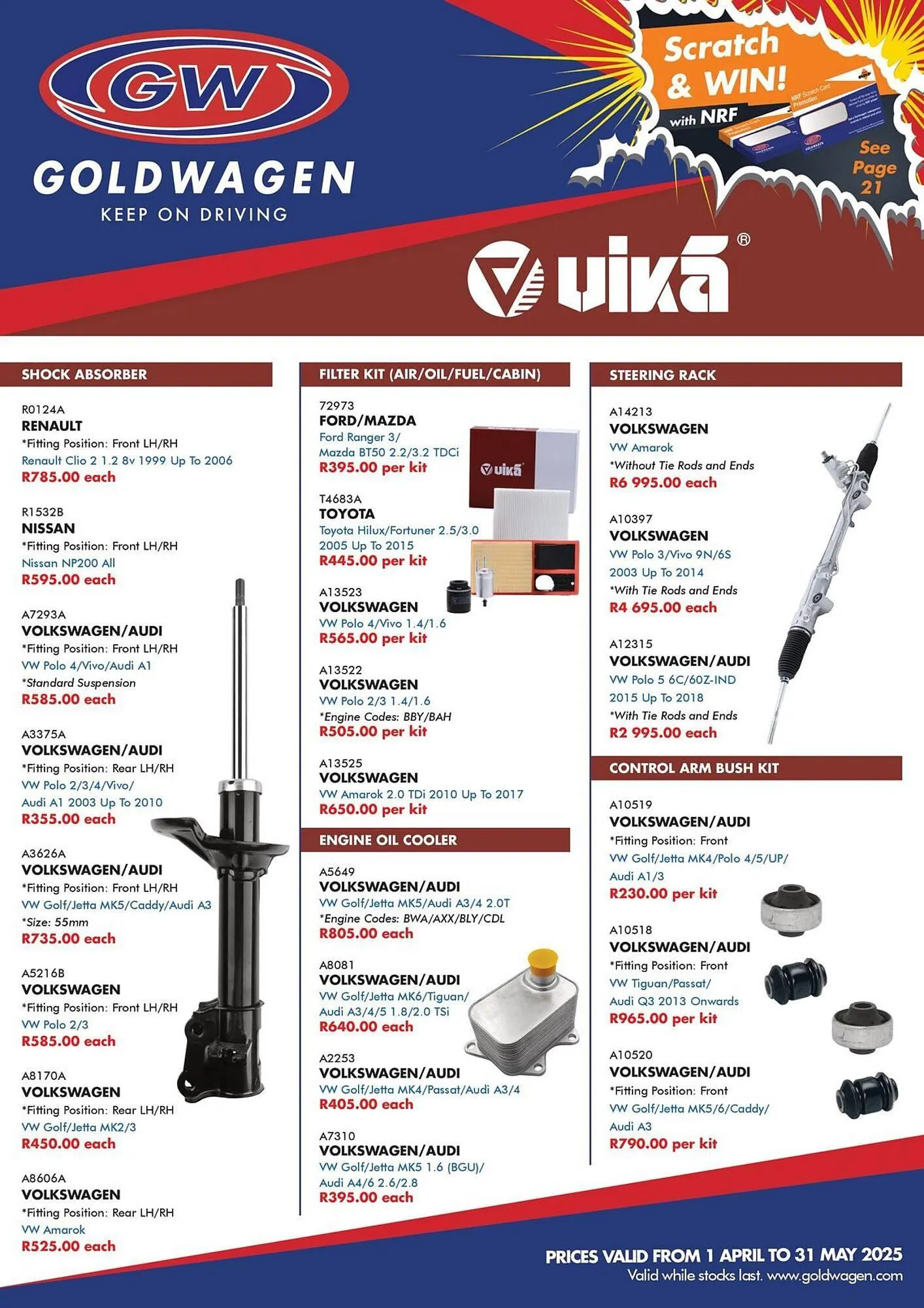 Goldwagen catalogue from 1 April to 7 April 2025 - Catalogue Page 1