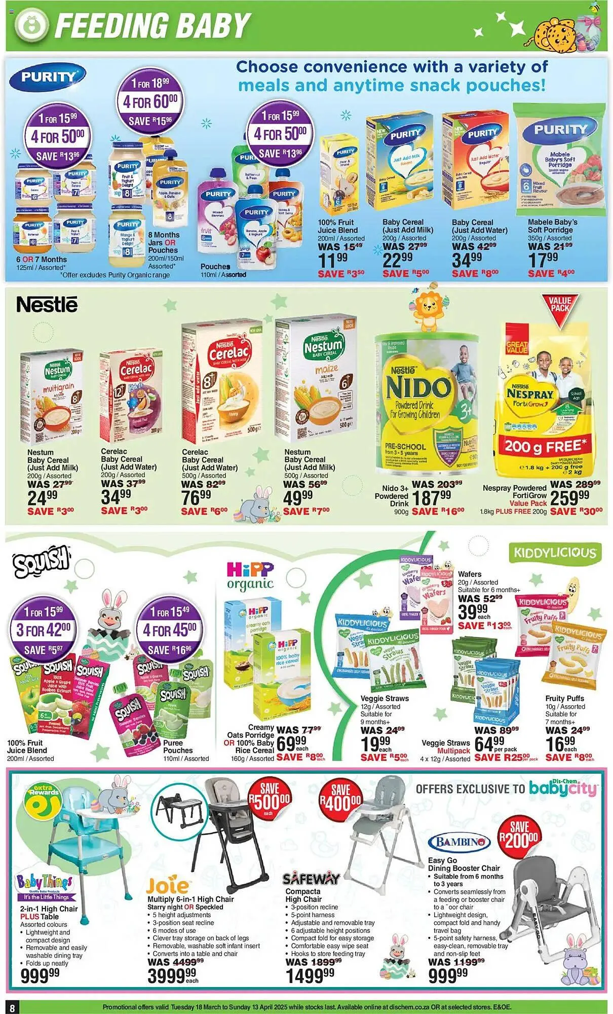 Baby City catalogue from 18 March to 13 April 2025 - Catalogue Page 8