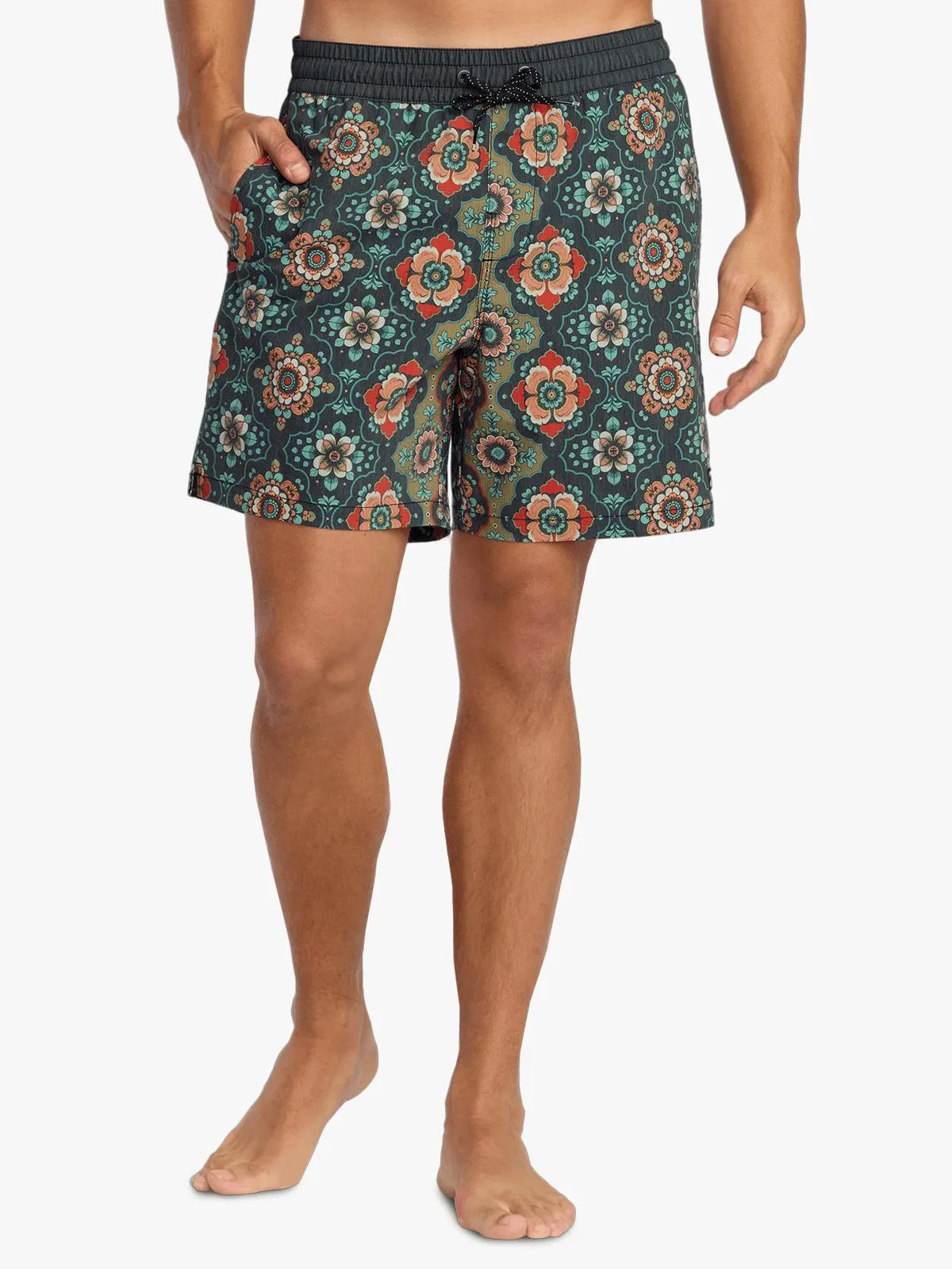 Men's Billabong Black Good Times Volley Shorts