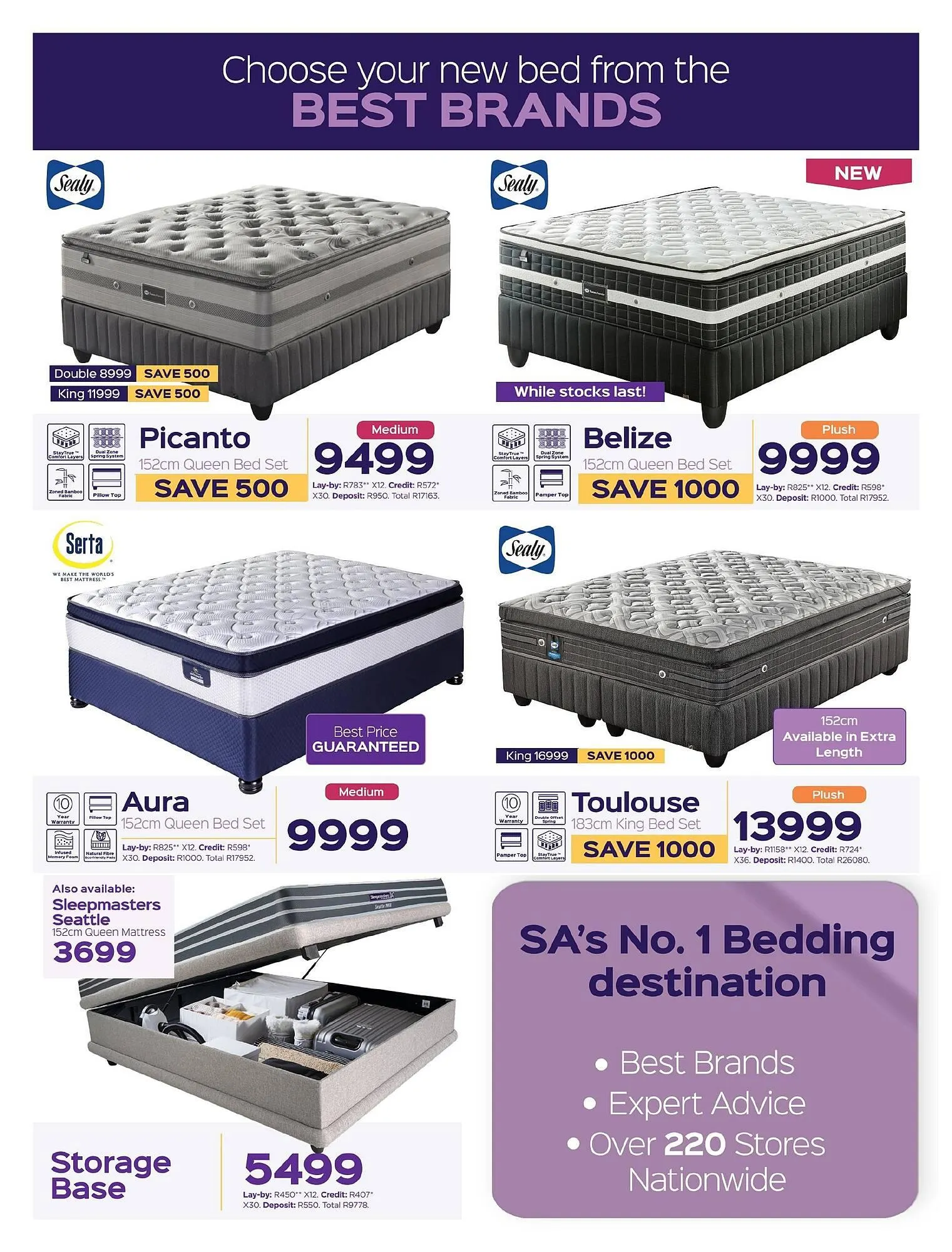 Sleepmasters catalogue from 19 August to 3 September 2024 - Catalogue Page 6