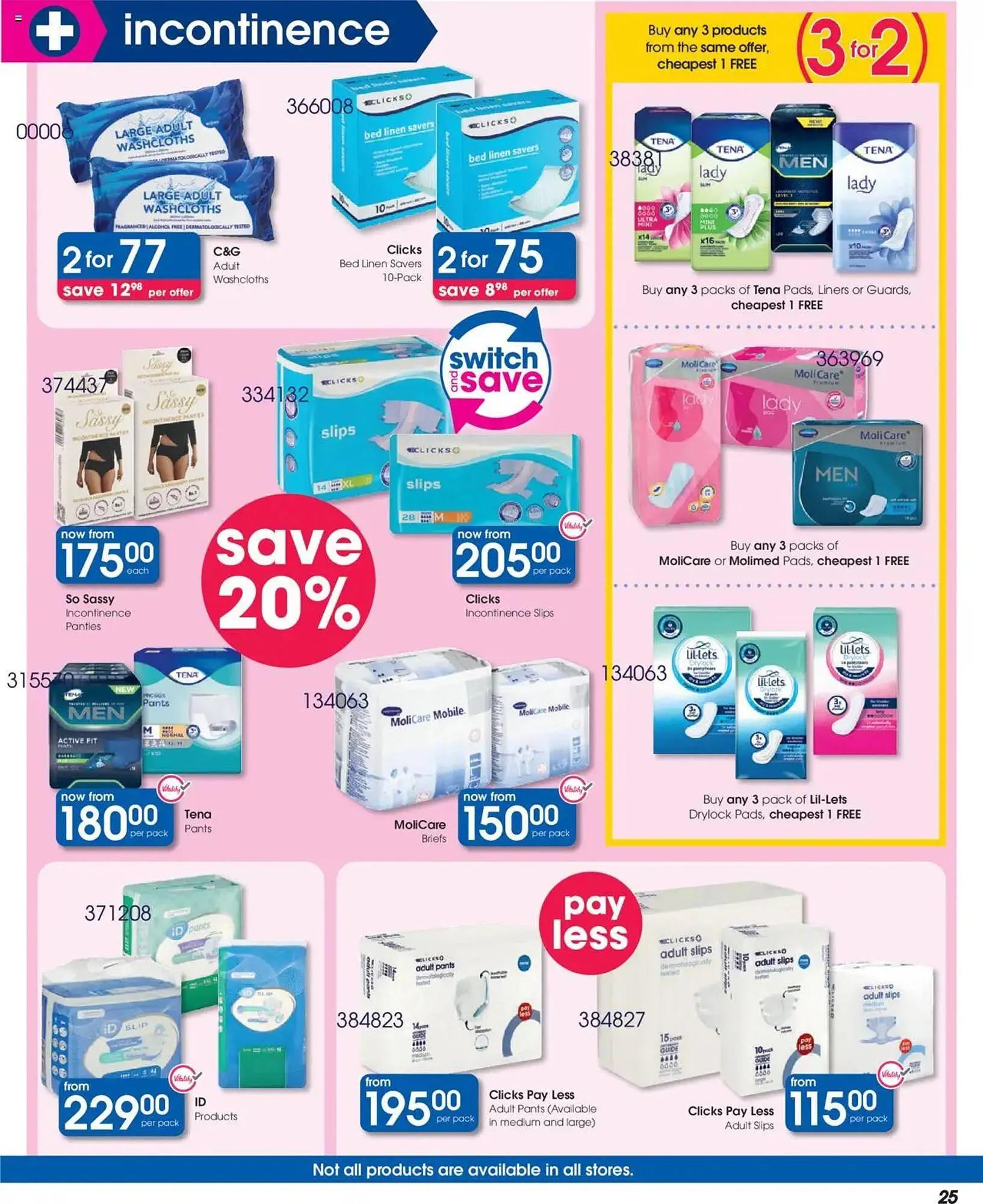 Clicks catalogue from 17 April to 20 May 2025 - Catalogue Page 25