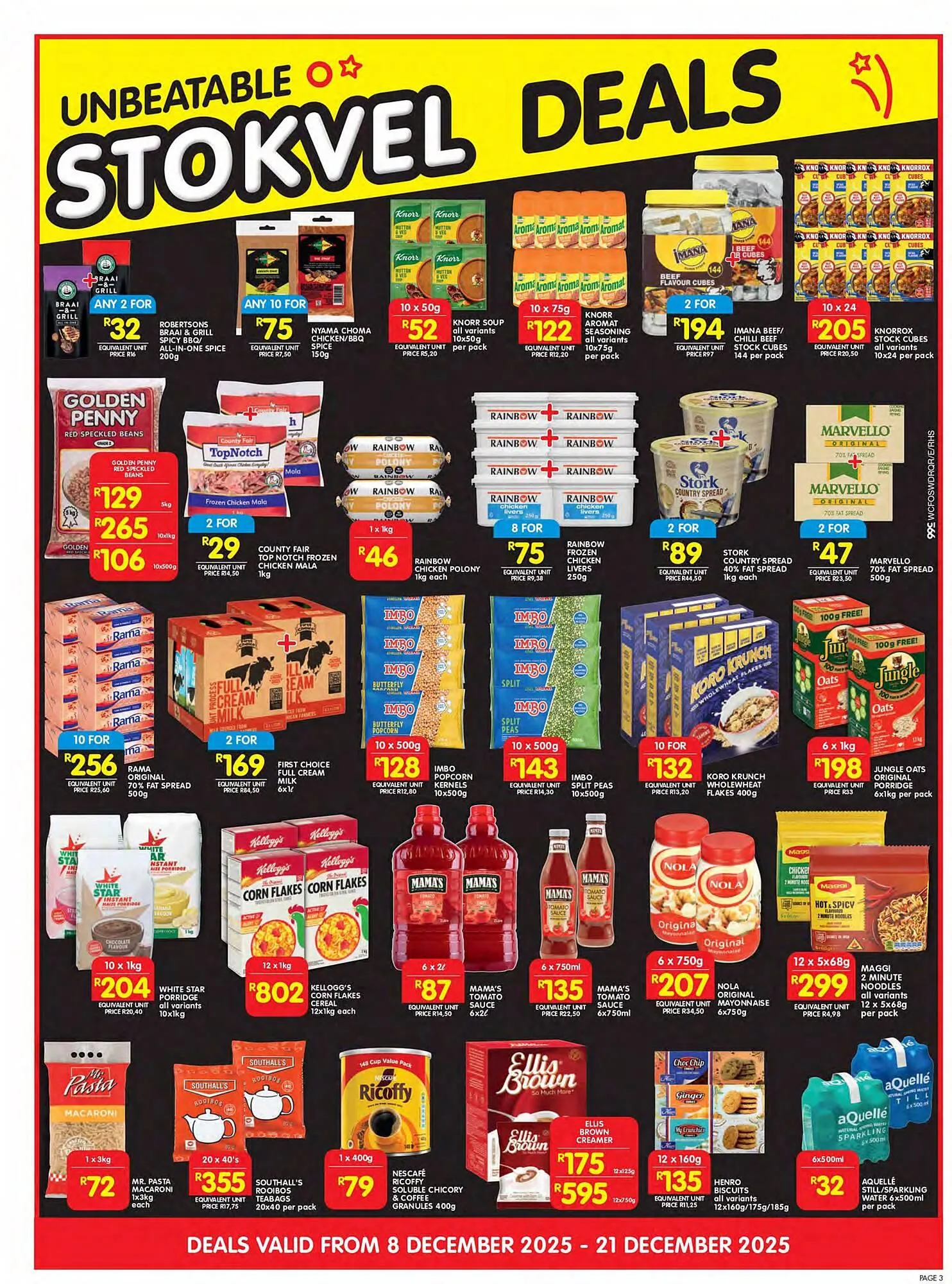Shoprite catalogue from 8 December to 21 December 2025 - Catalogue Page 7