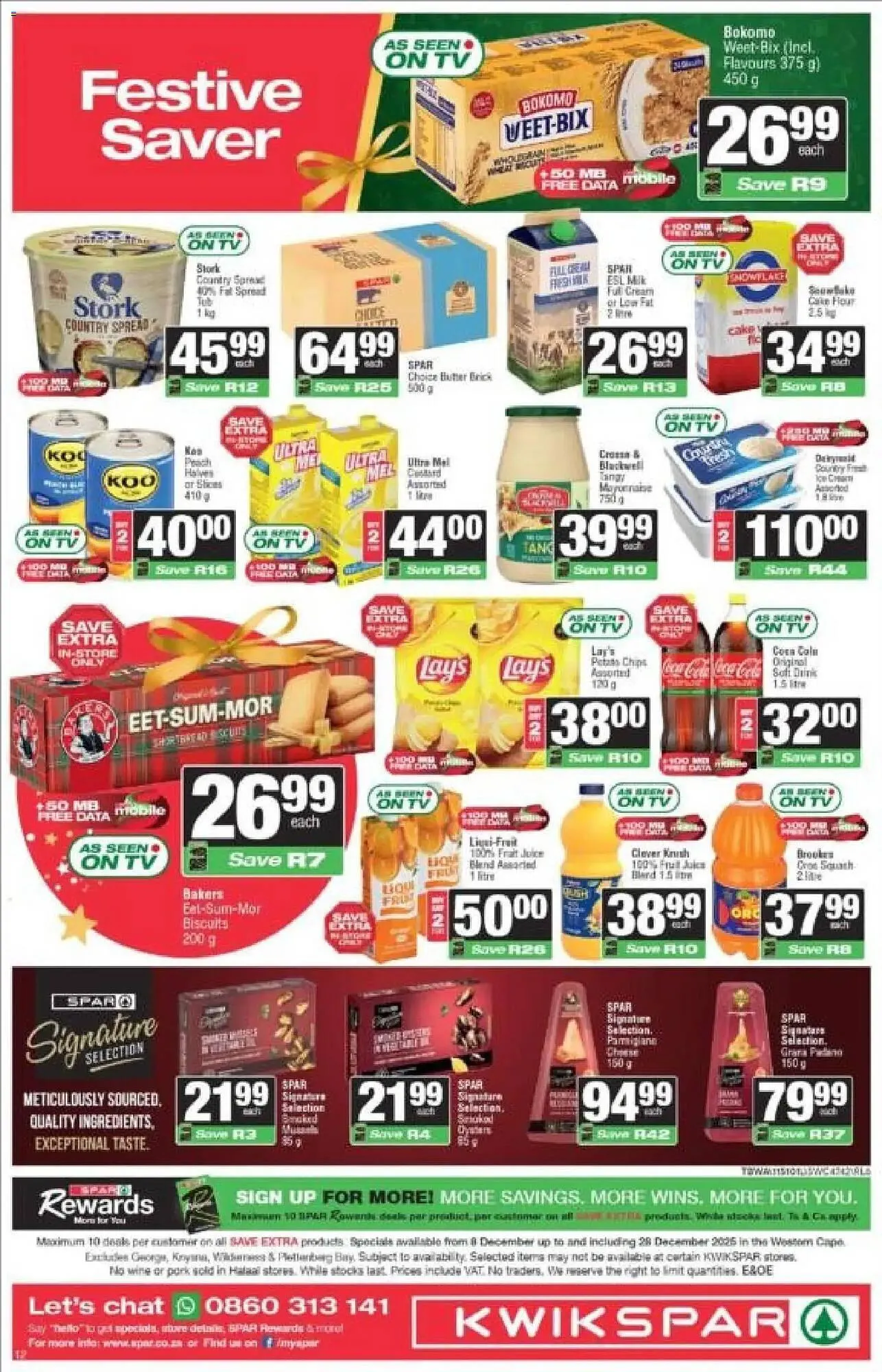 KwikSpar catalogue from 8 December to 28 December 2025 - Catalogue Page 4