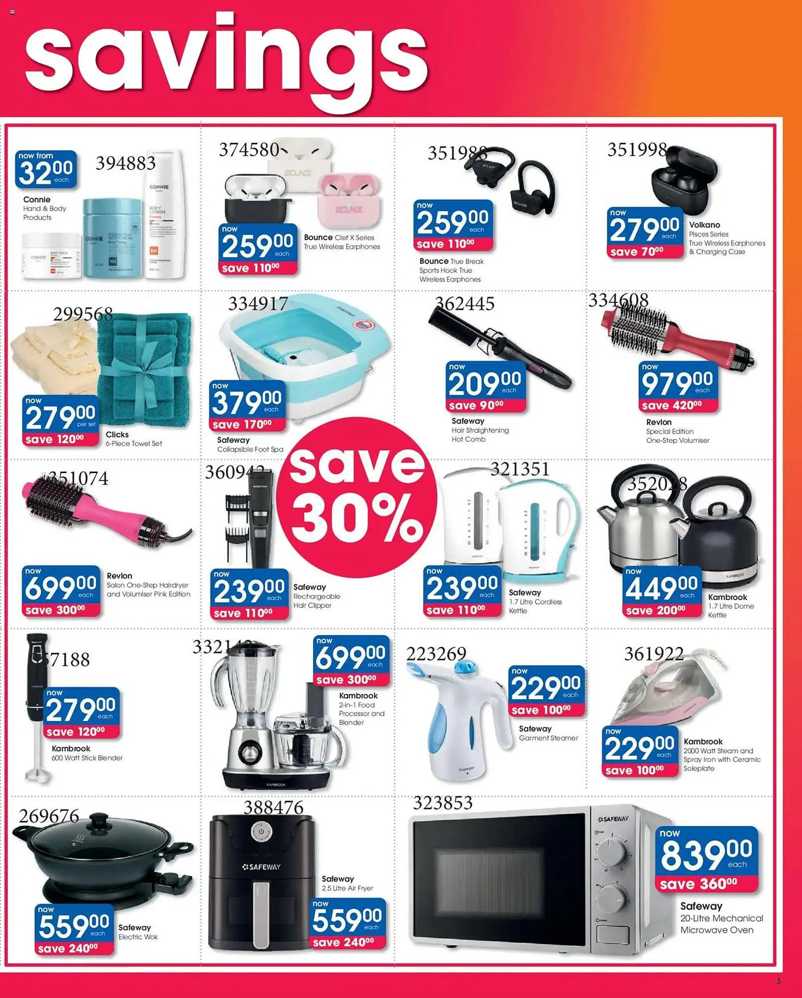 Clicks catalogue from 9 December to 16 December 2025 - Catalogue Page 3