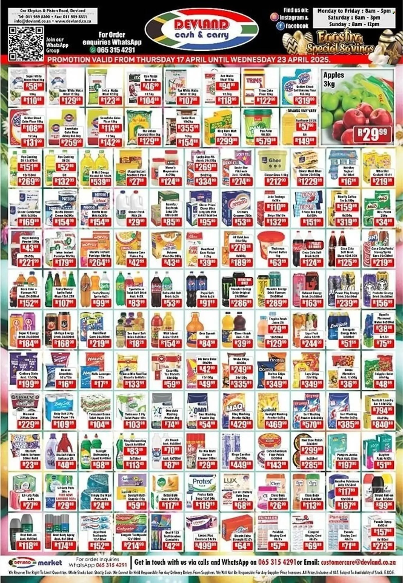 Devland Cash And Carry catalogue from 17 April to 23 April 2025 - Catalogue Page 1