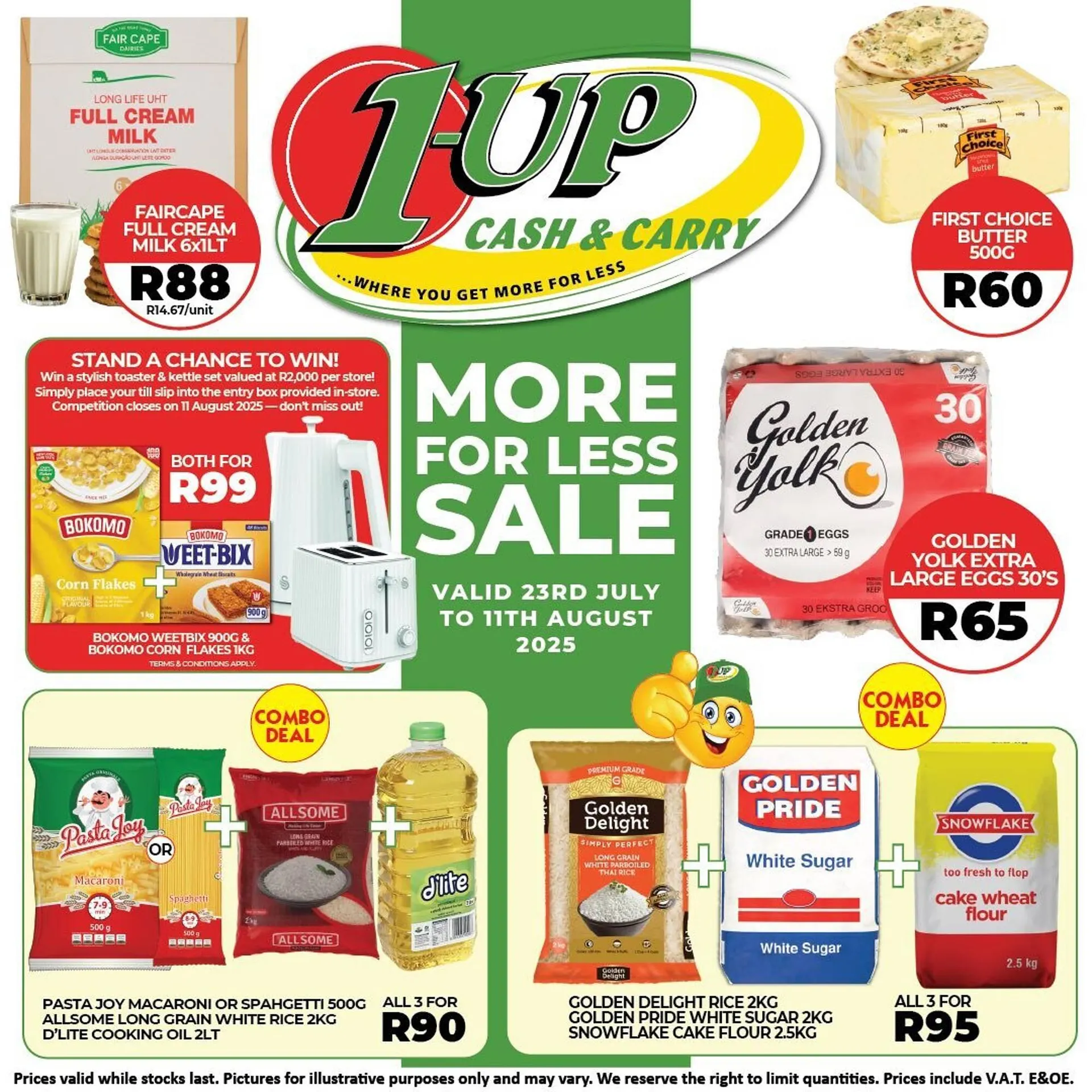 1UP catalogue from 23 July to 11 August 2025 - Catalogue Page 1