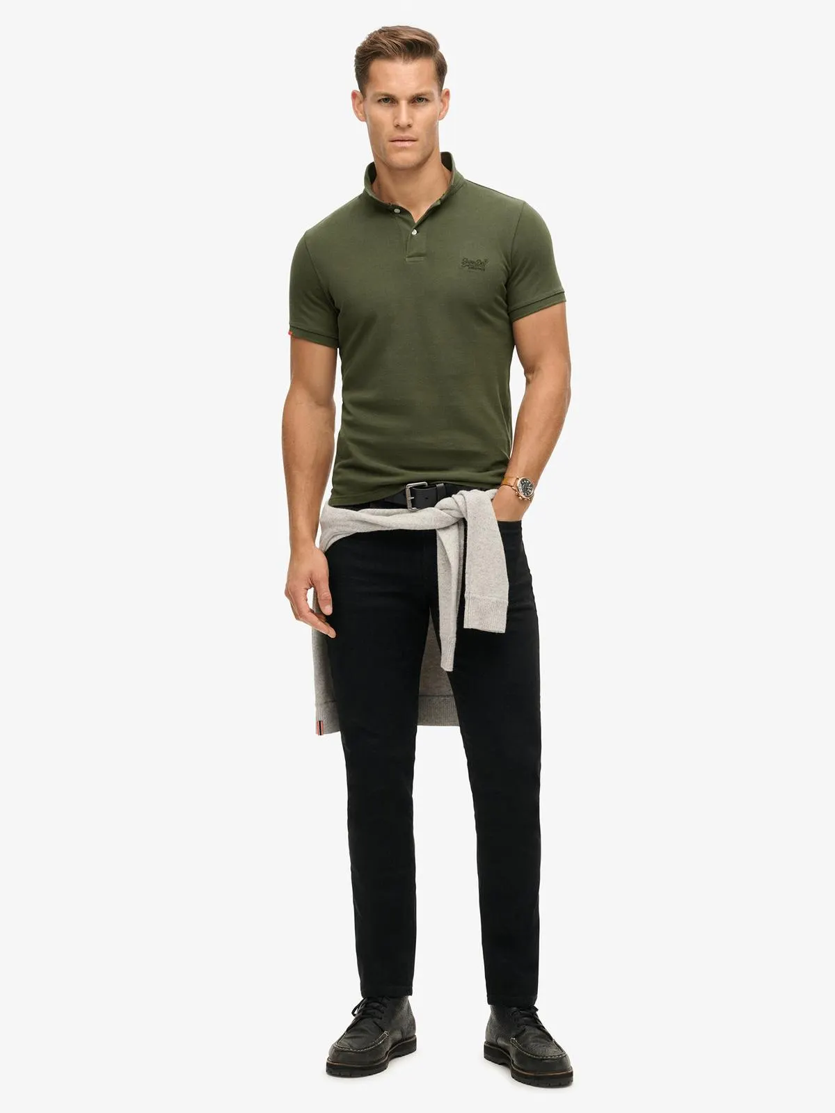 Men's Superdry Vint Destroy Polo