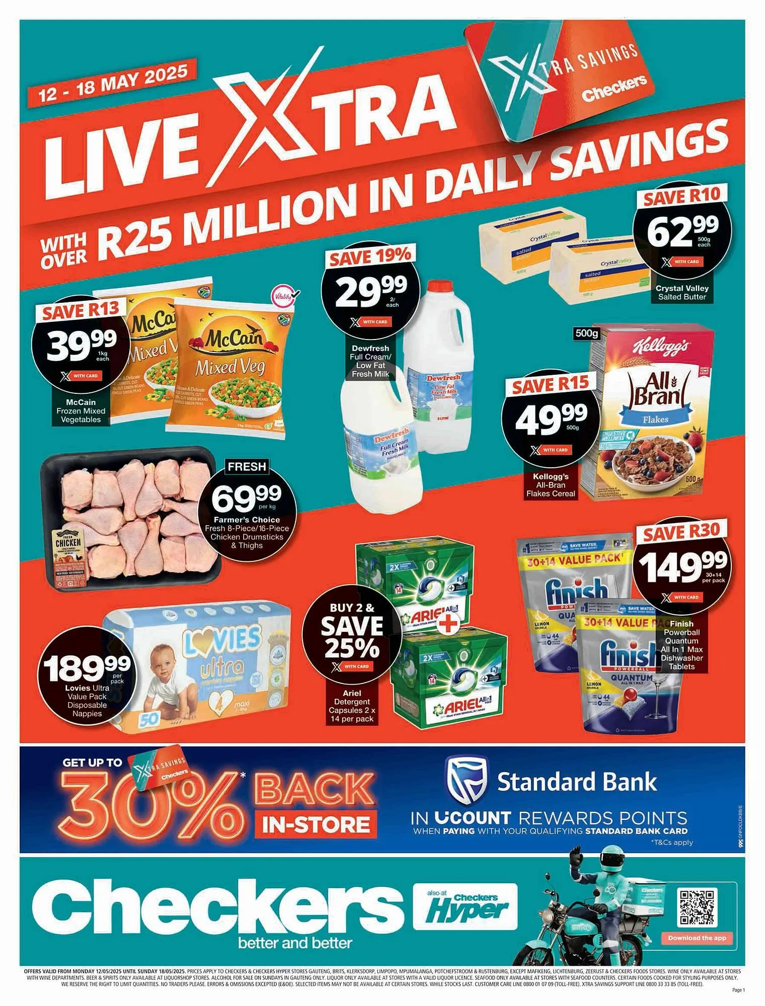 Checkers catalogue from 13 May to 18 May 2025 - Catalogue Page 1