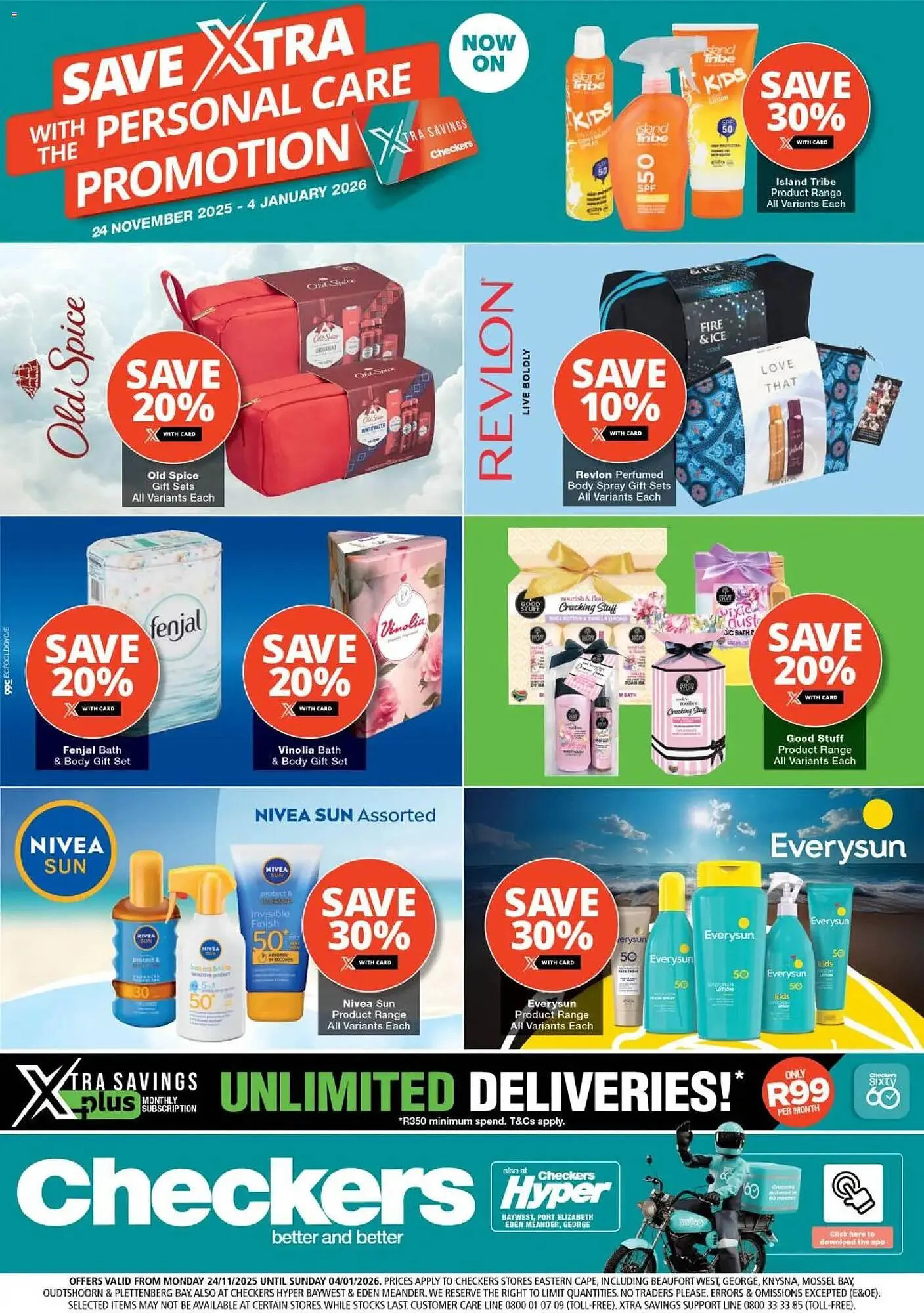 Checkers catalogue from 23 November to 4 January 2026 - Catalogue Page 1
