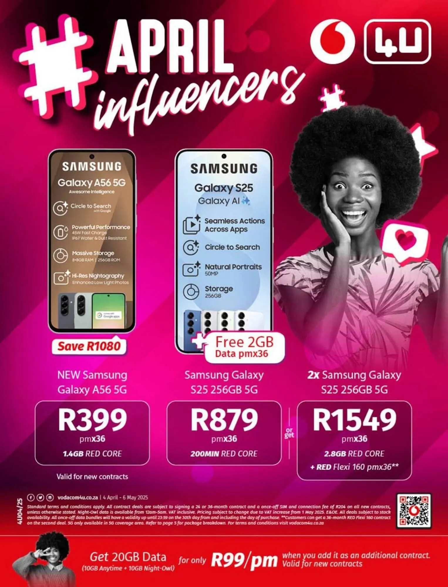 Vodacom catalogue from 4 April to 6 May 2025 - Catalogue Page 1