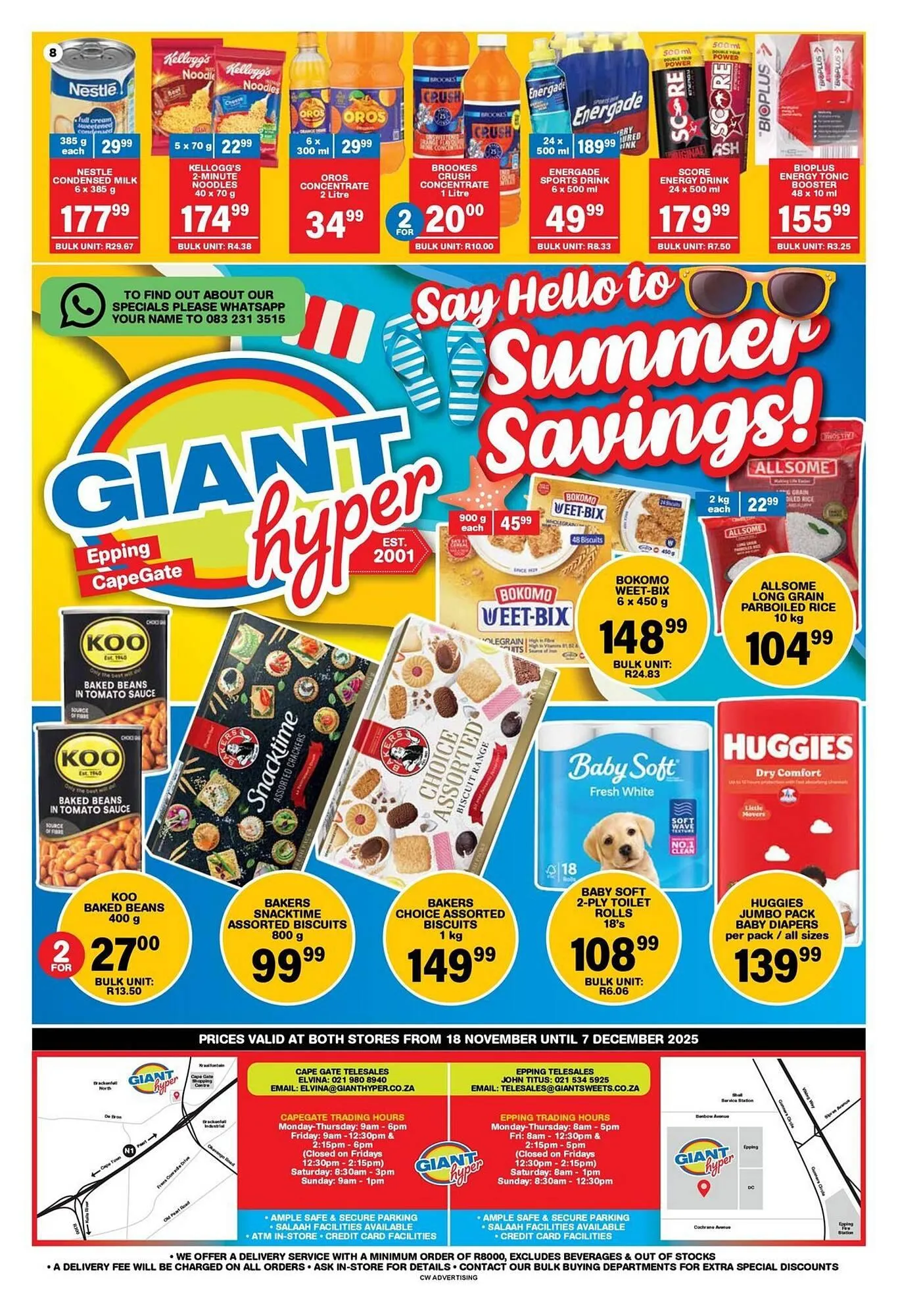 Giant Hyper catalogue from 18 November to 7 December 2025 - Catalogue Page 8