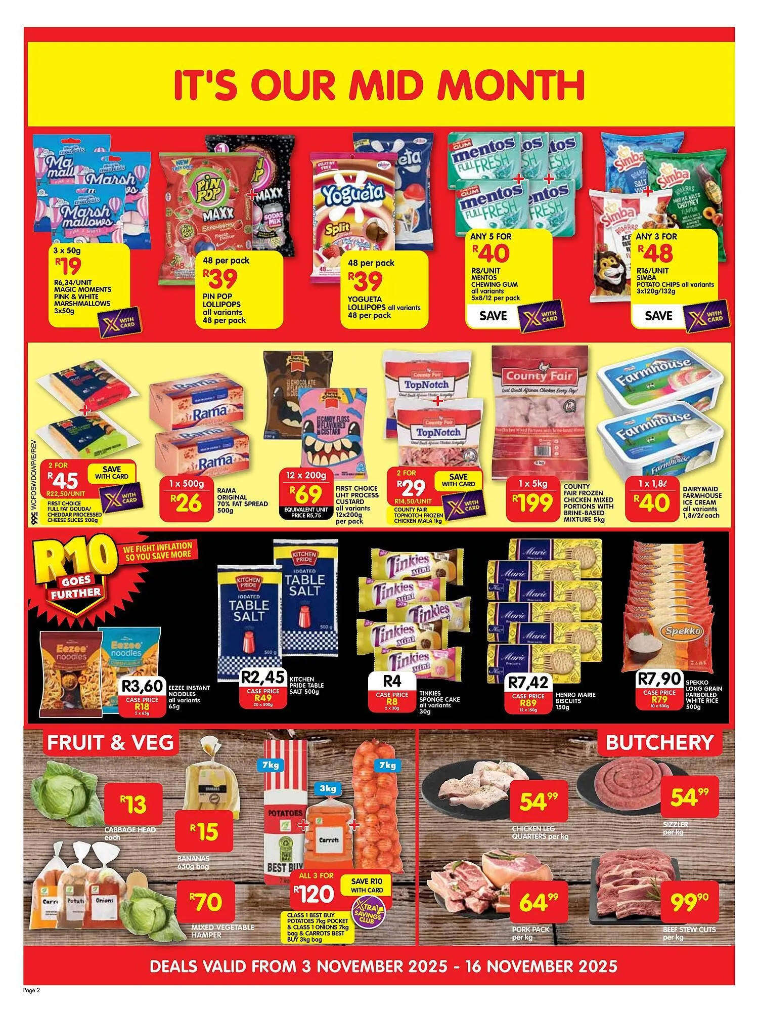 Shoprite catalogue from 3 November to 16 November 2025 - Catalogue Page 2