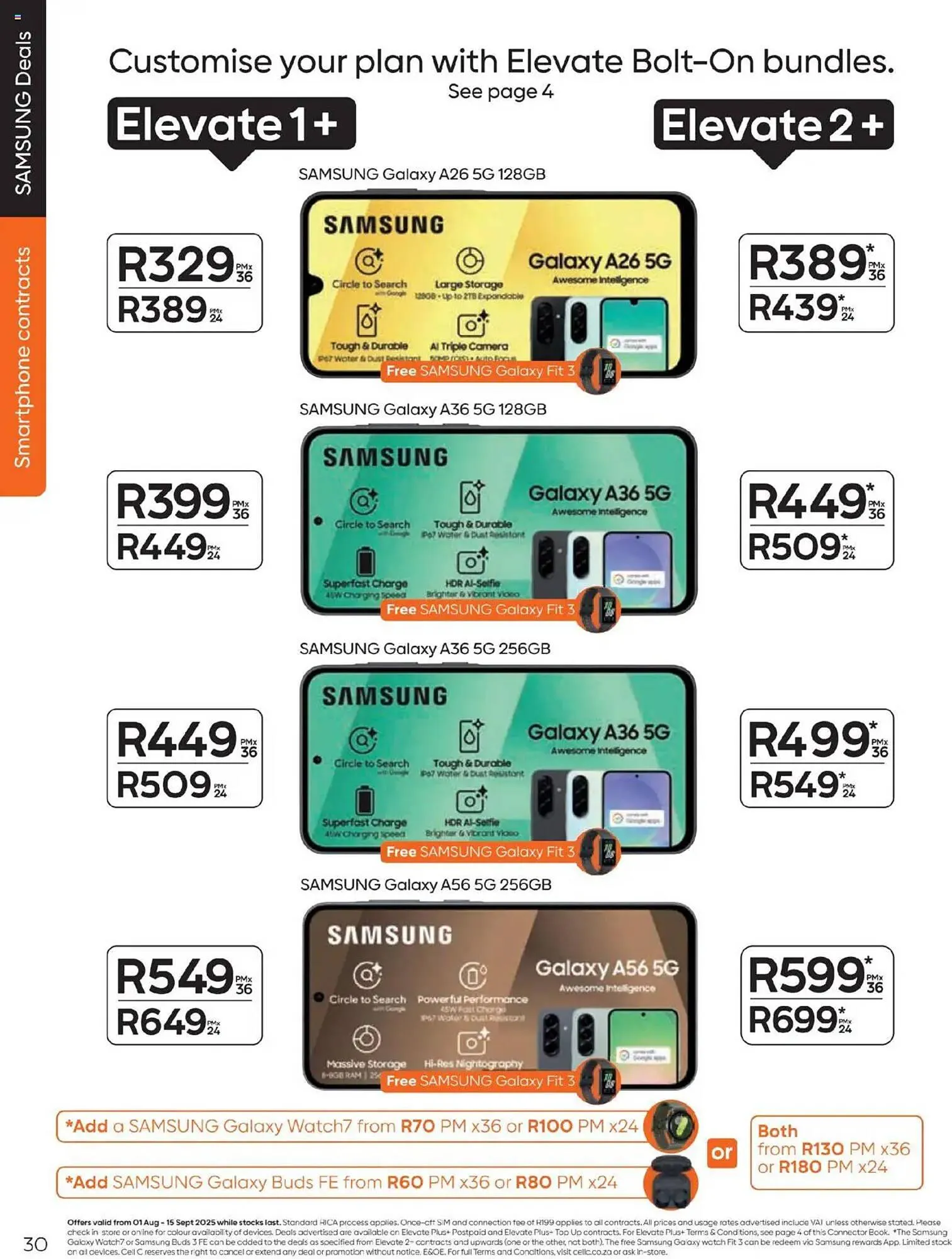 Cell C catalogue from 1 August to 15 September 2025 - Catalogue Page 30