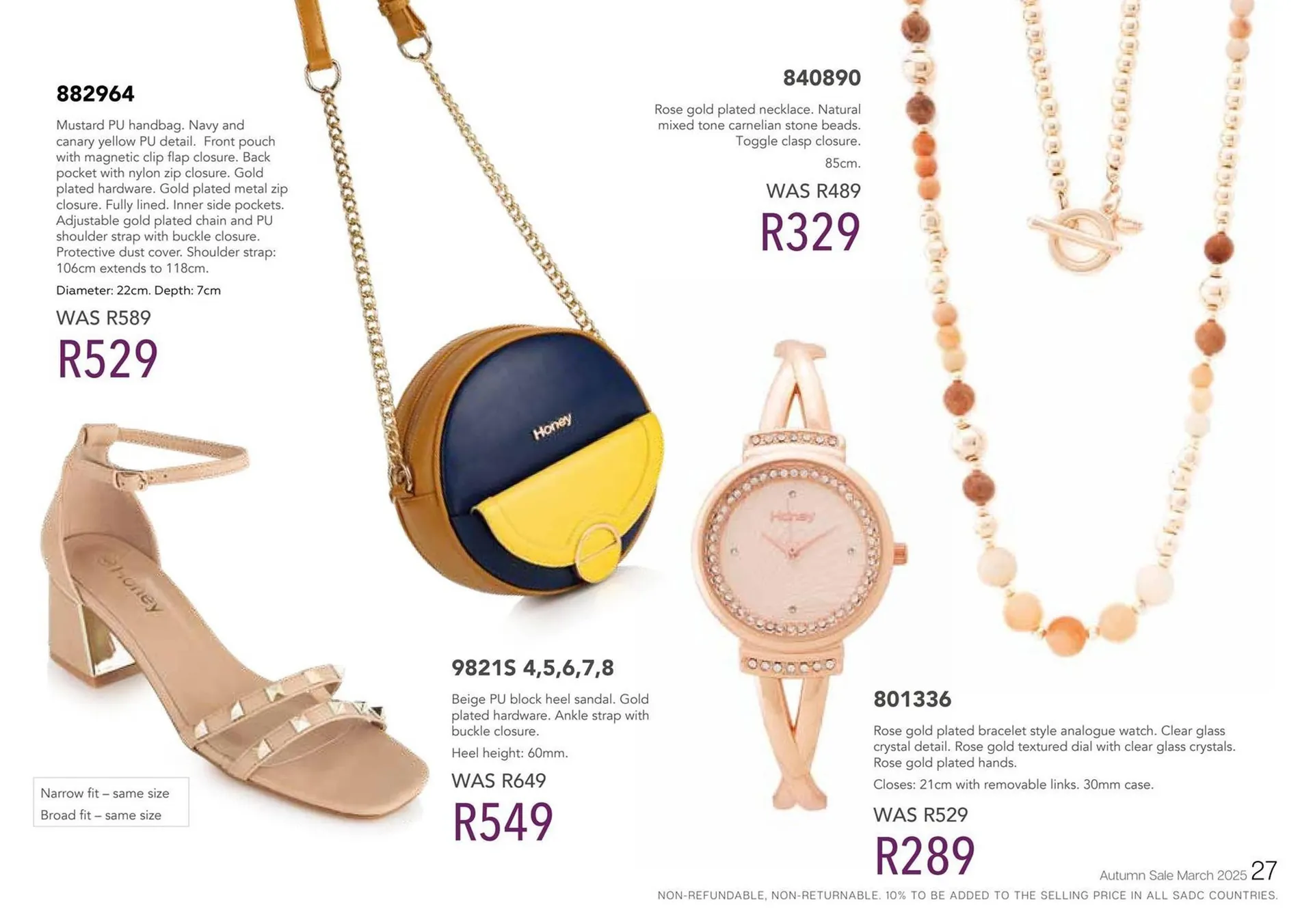 Honey Fashion Accessories catalogue from 6 June to 12 June 2025 - Catalogue Page 29