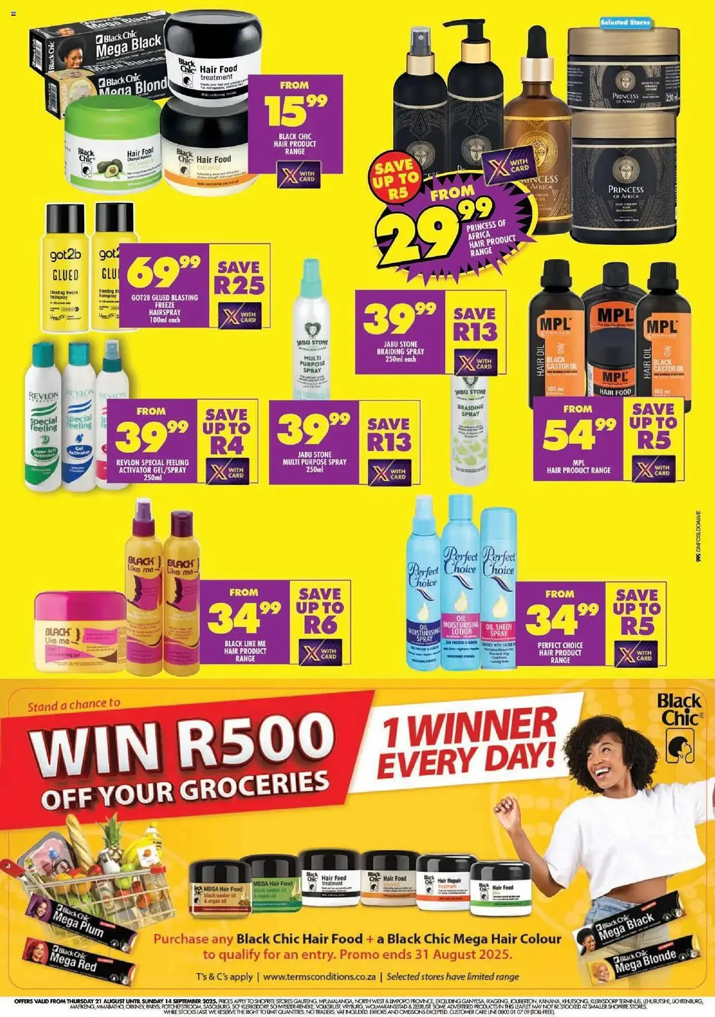 Shoprite catalogue from 21 August to 14 September 2025 - Catalogue Page 2