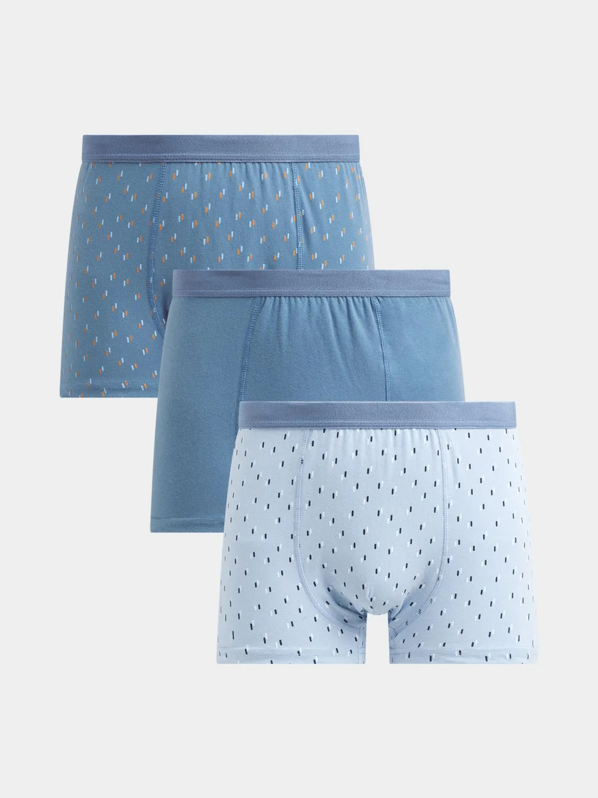 Jet Men's Blue 3 Pack Bodyshorts