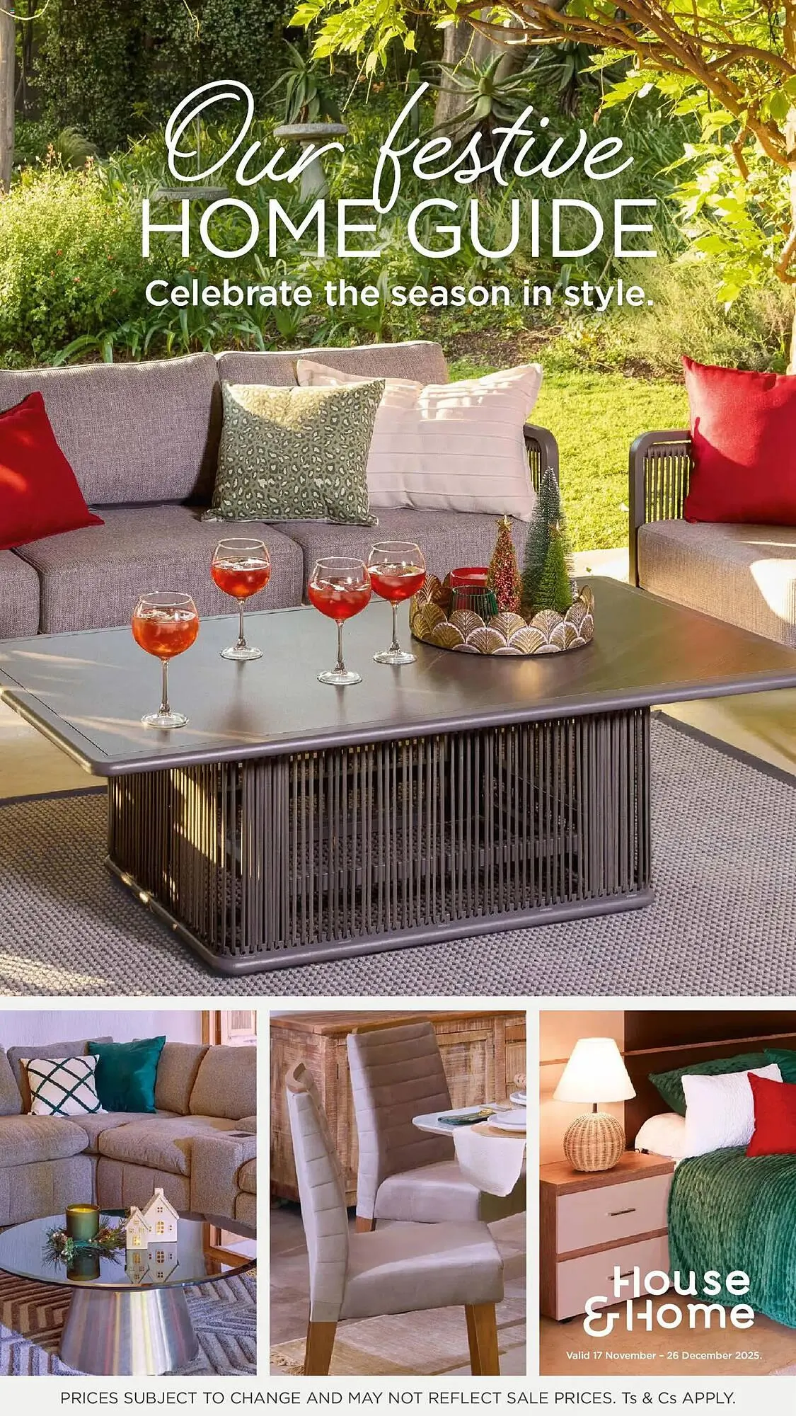 House & Home catalogue from 16 November to 26 December 2025 - Catalogue Page 1