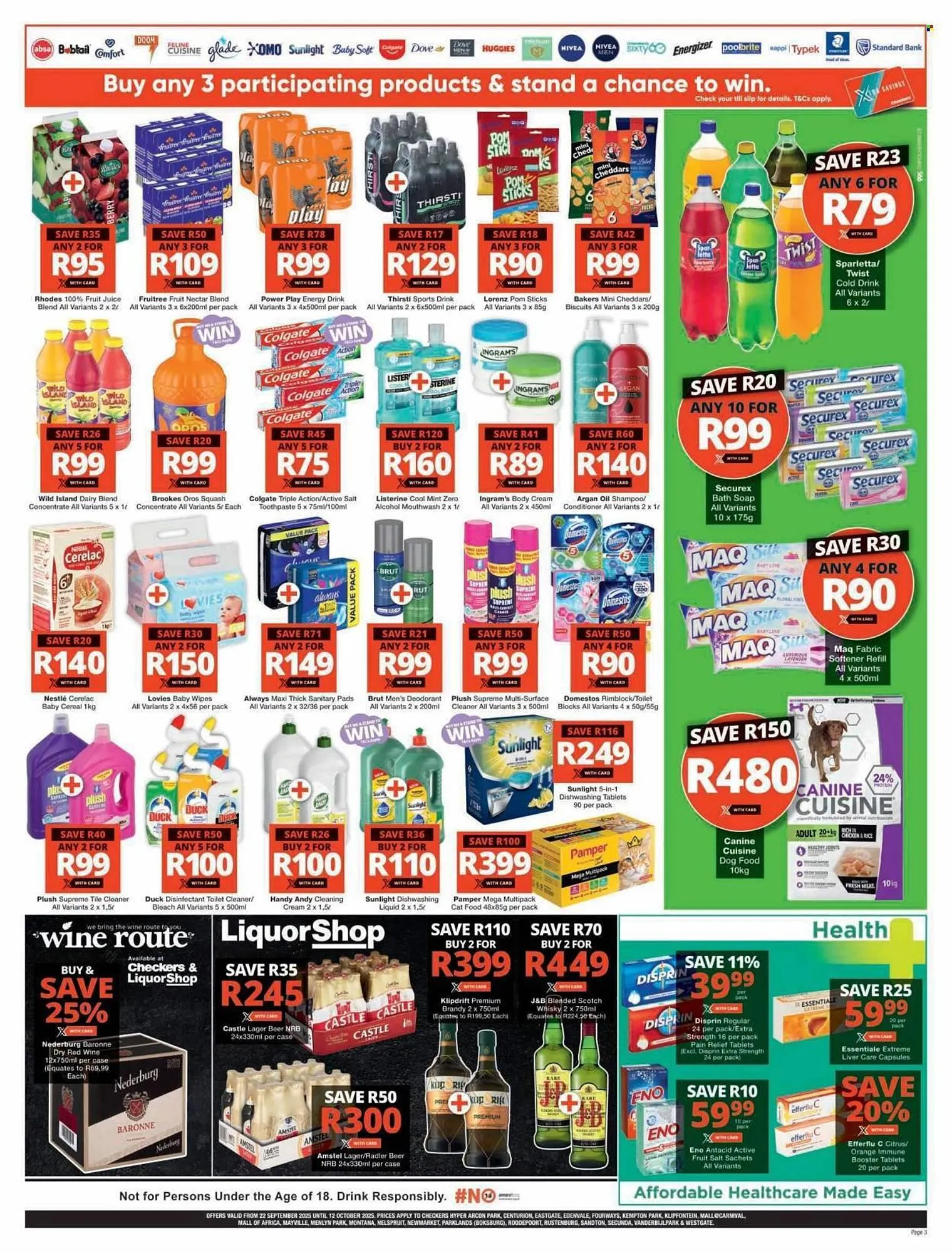 Checkers catalogue from 22 September to 12 October 2025 - Catalogue Page 3