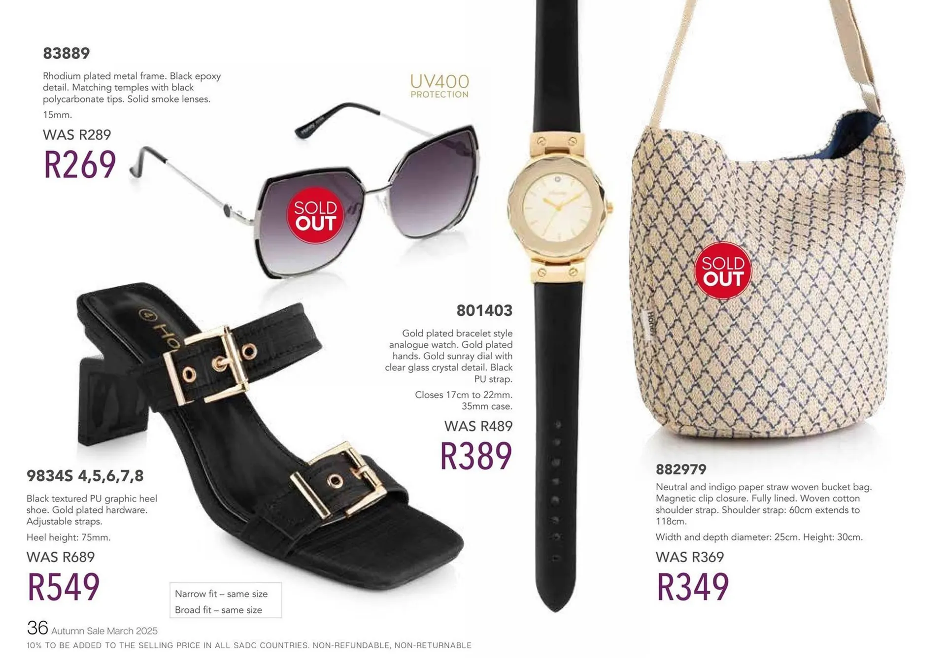 Honey Fashion Accessories catalogue from 2 July to 8 July 2025 - Catalogue Page 38