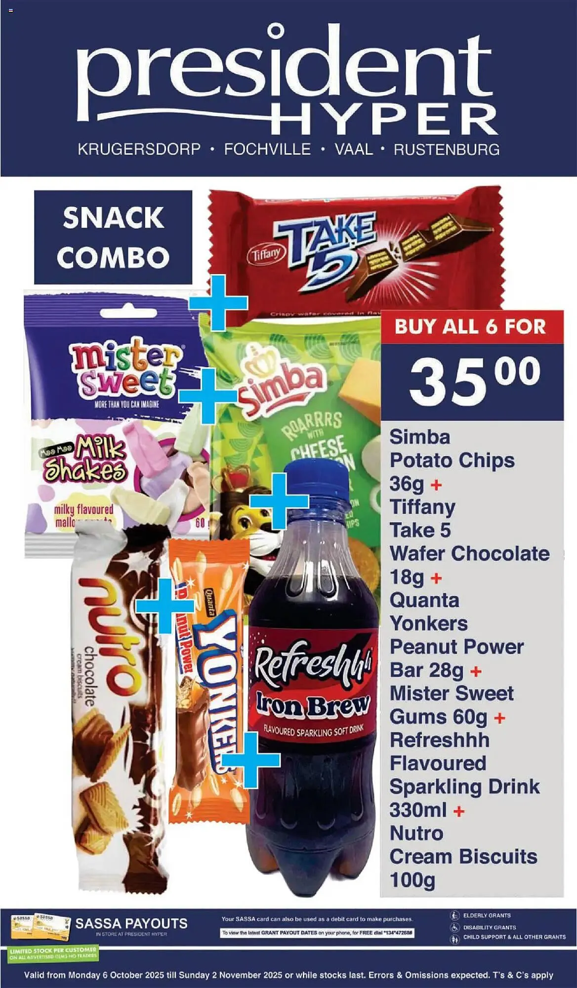 President Hyper catalogue from 6 October to 2 November 2025 - Catalogue Page 10