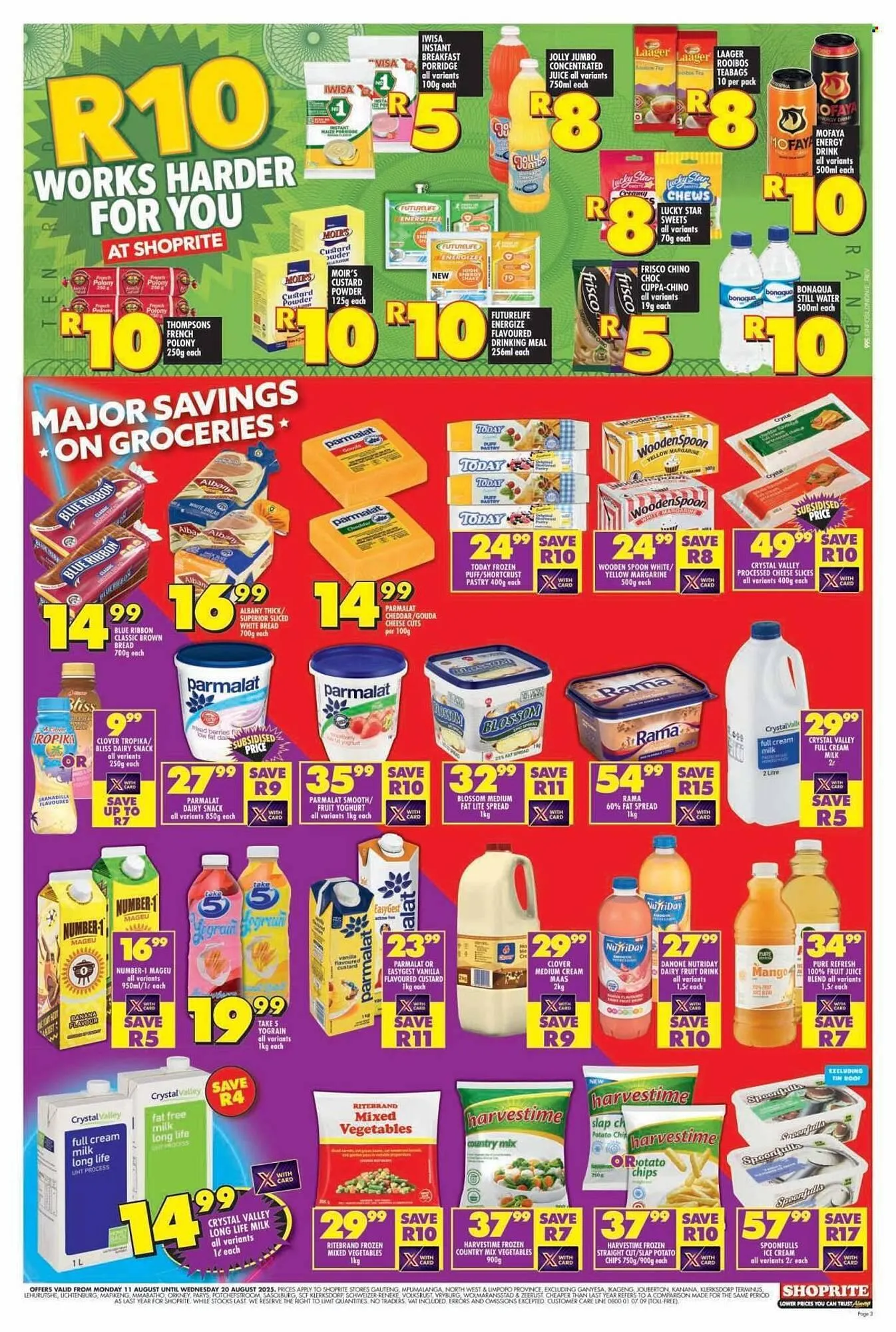 Shoprite catalogue from 11 August to 20 August 2025 - Catalogue Page 3