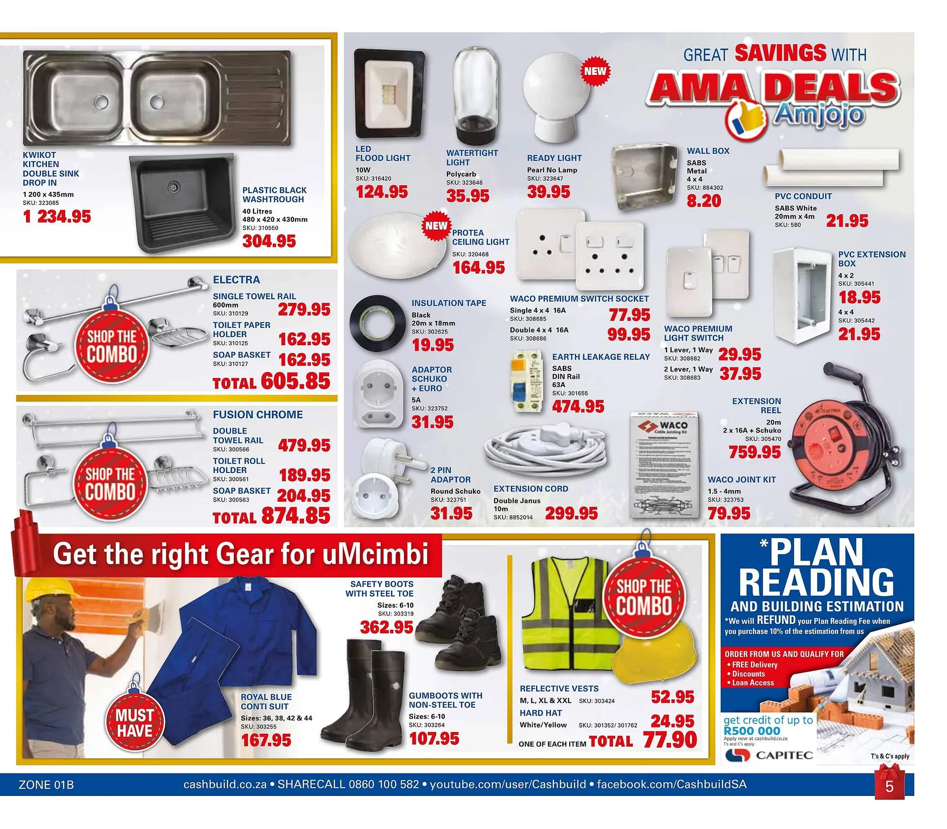 Cashbuild catalogue from 18 November to 19 January 2025 - Catalogue Page 5