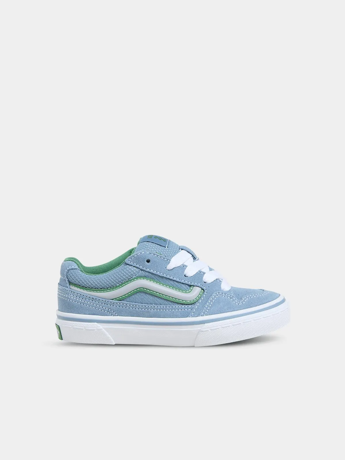 Vans Junior Grade-School Caldrone Blue/Green/White Sneakers