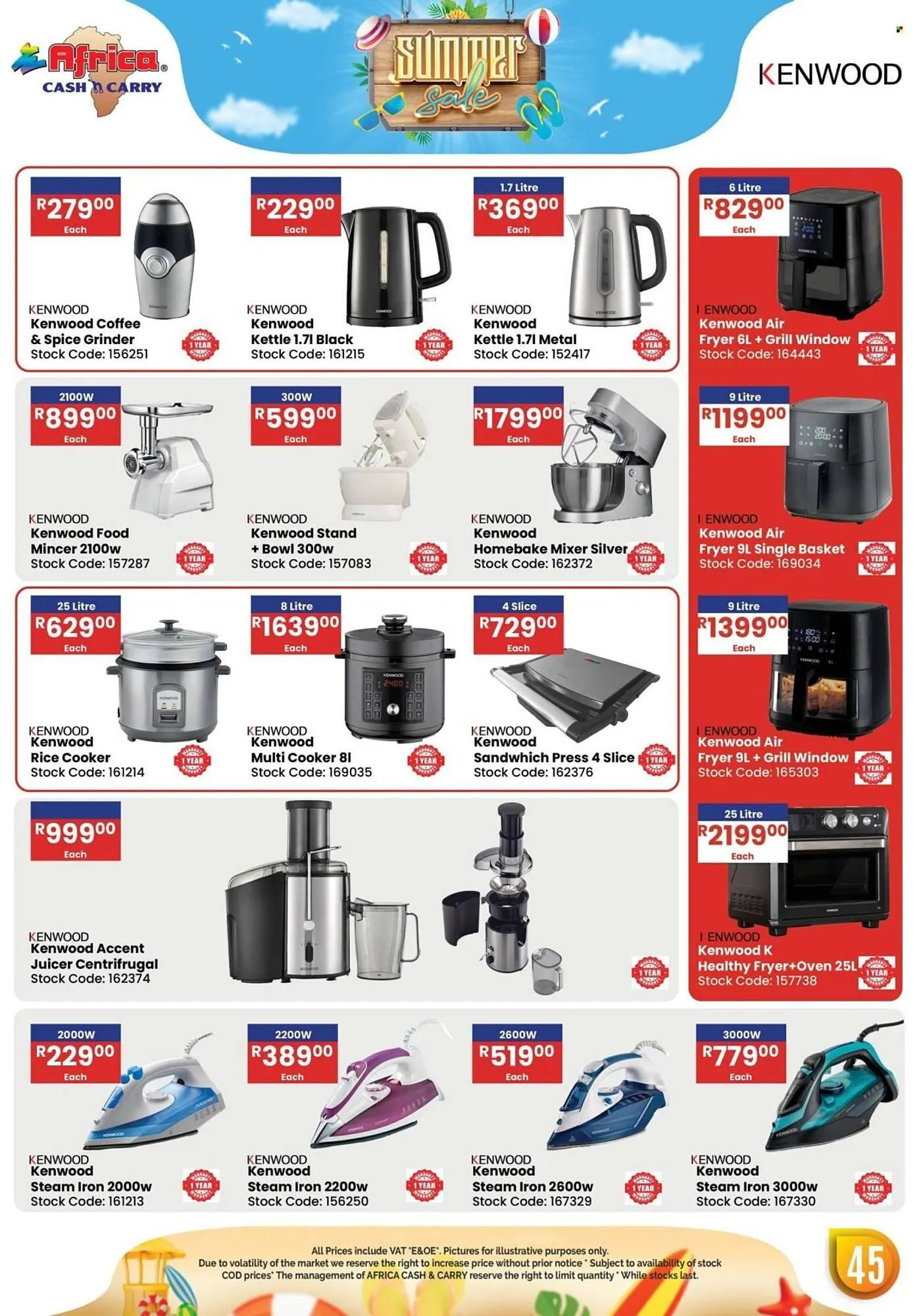 Africa Cash and Carry catalogue from 17 November to 31 January 2026 - Catalogue Page 45
