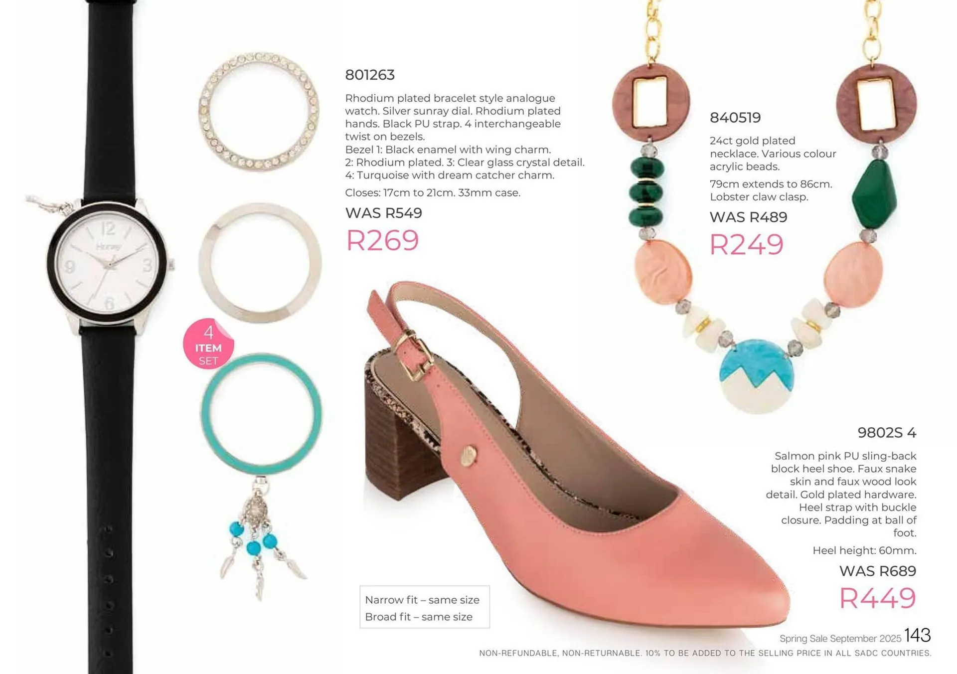 Honey Fashion Accessories catalogue from 3 September to 30 September 2025 - Catalogue Page 145