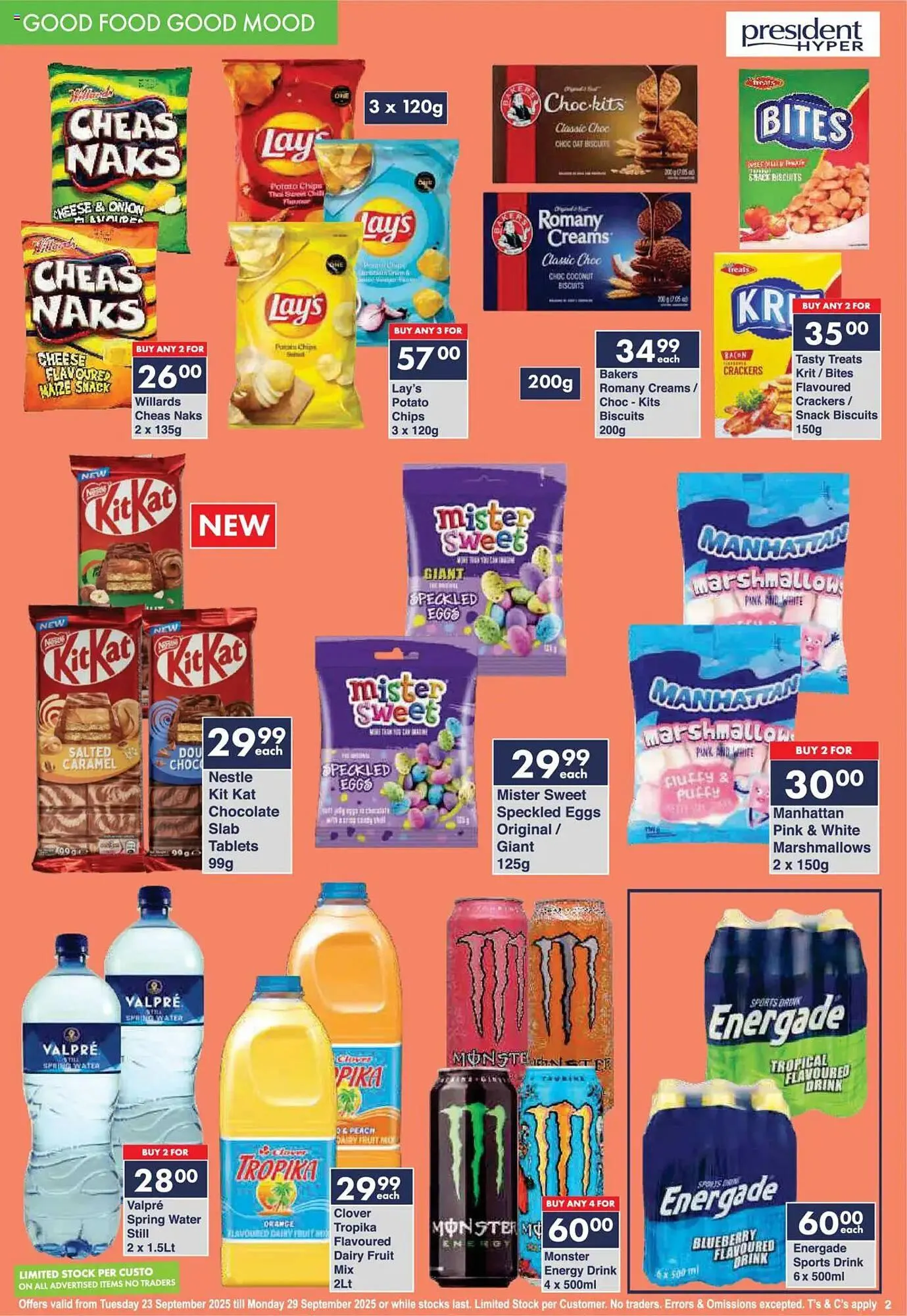 President Hyper catalogue from 23 September to 29 September 2025 - Catalogue Page 4