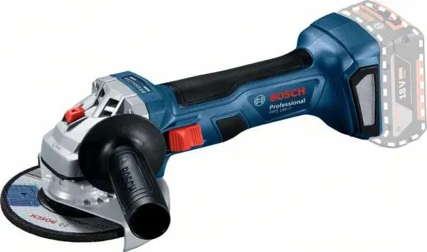 Bosch 18V Li-Ion 115mm Cordless Angle Grinder GWS 180-LI