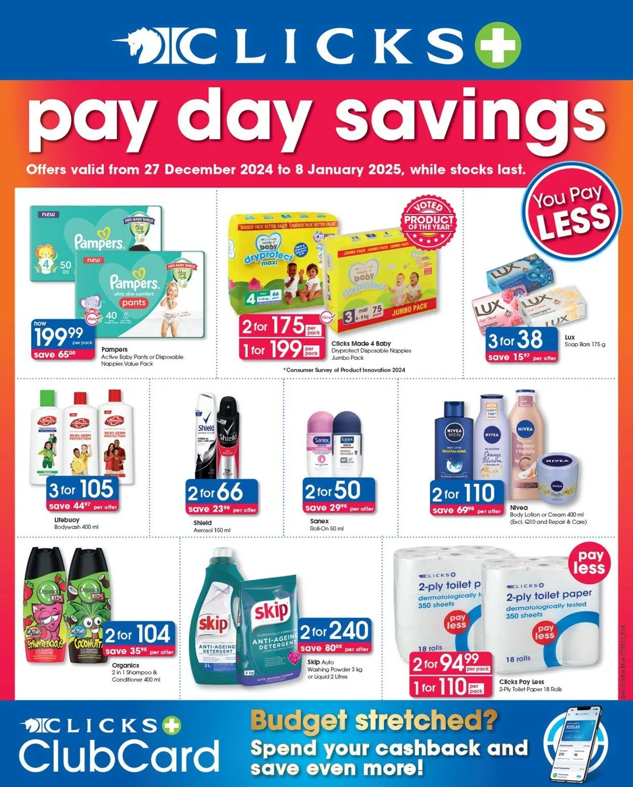 Clicks Current catalogue from 5 February to 19 February 2025 - Catalogue Page 1