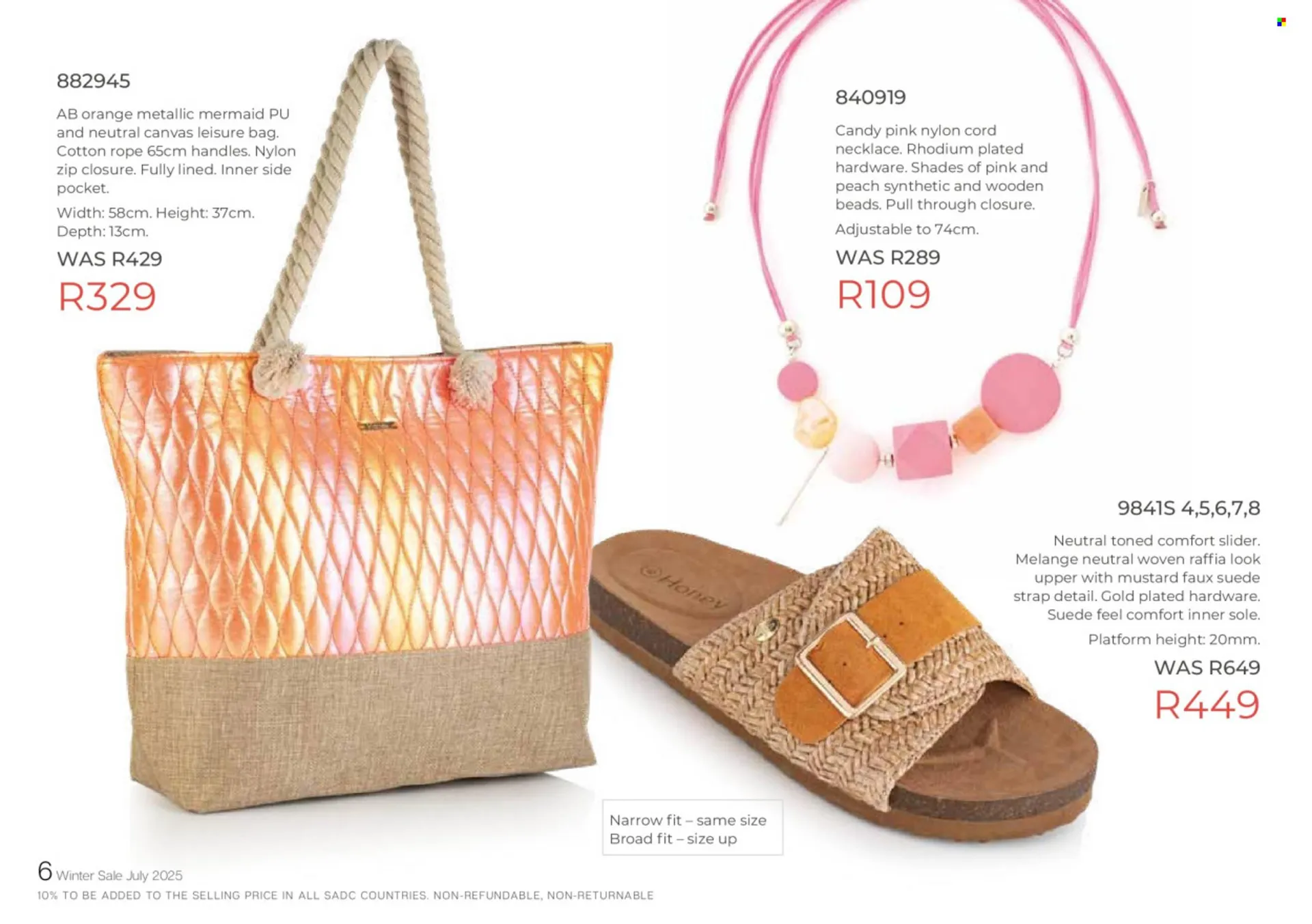 Honey Fashion Accessories catalogue from 20 July to 28 July 2025 - Catalogue Page 8