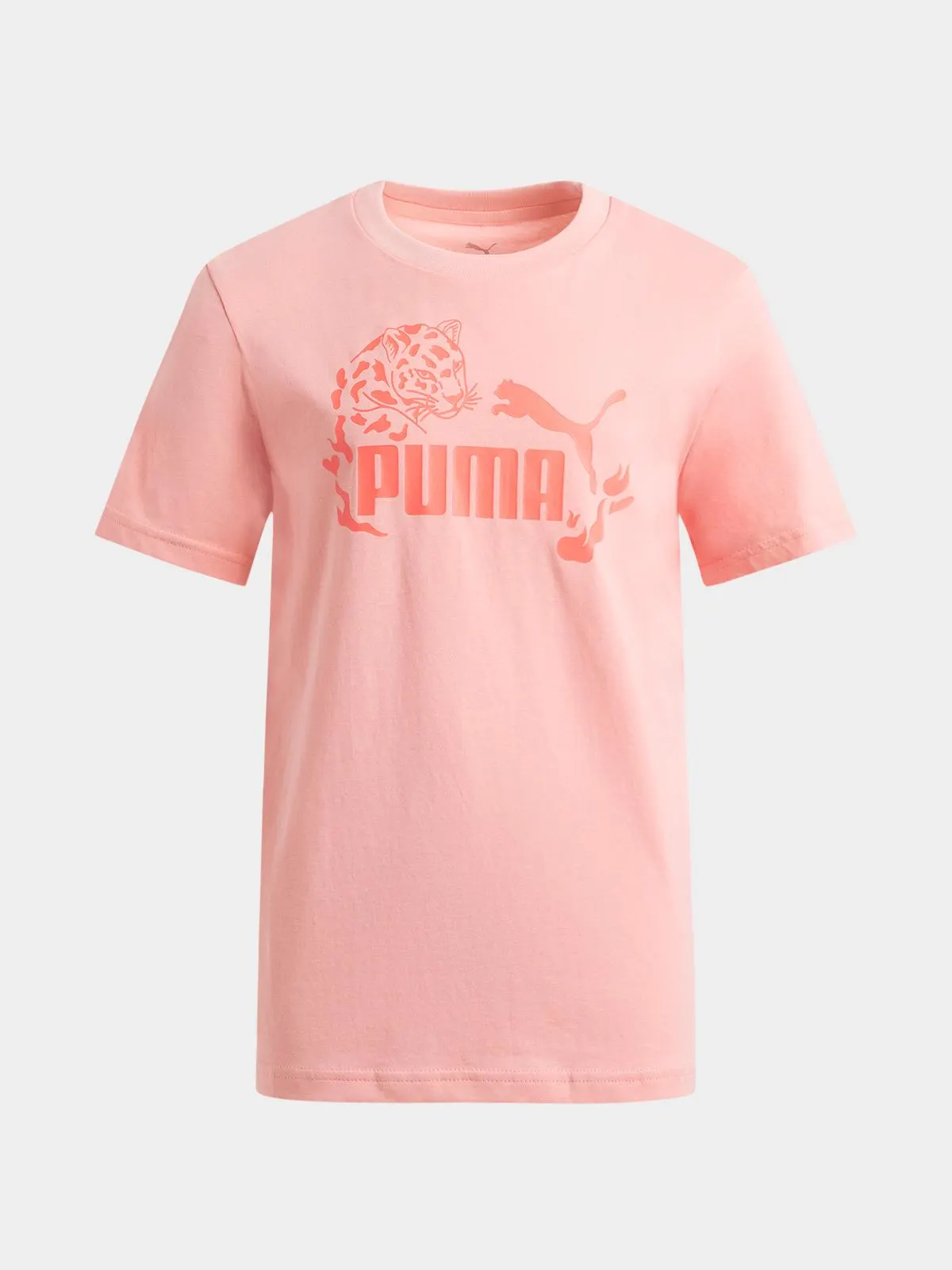 Puma Girl Youth Love Graphic Pink T-shirt