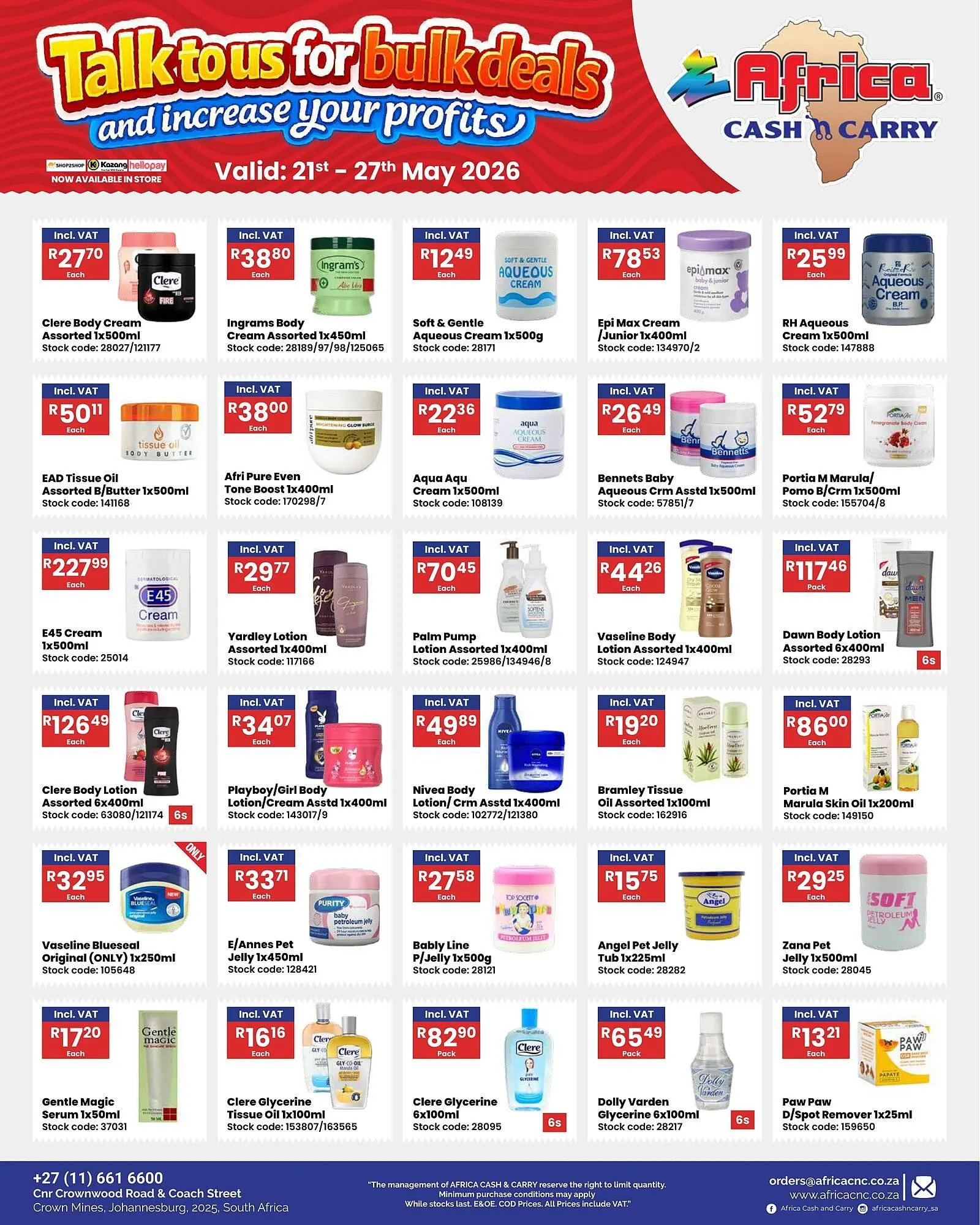 Africa Cash and Carry catalogue from 21 May to 27 May 2026 - Catalogue Page 6
