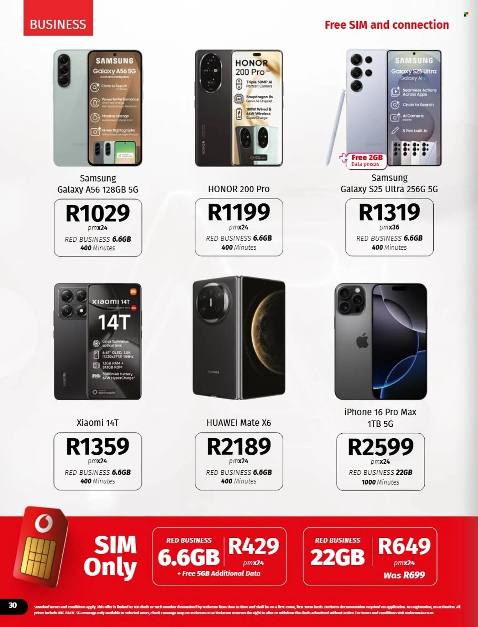 Vodacom catalogue from 7 May to 9 June 2025 - Catalogue Page 30