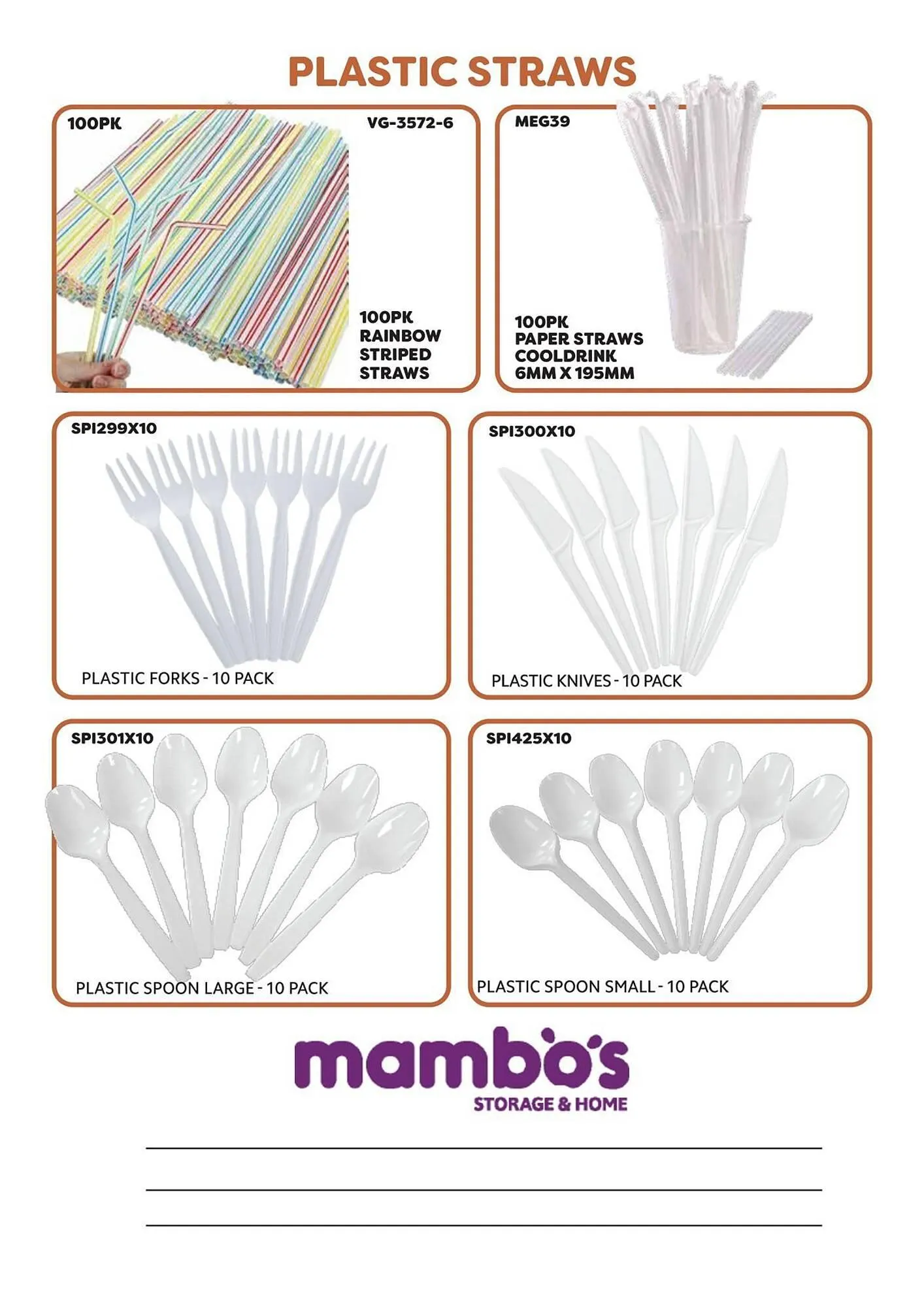 Mambo's Plastics Warehouse catalogue from 13 November to 13 November 2025 - Catalogue Page 53