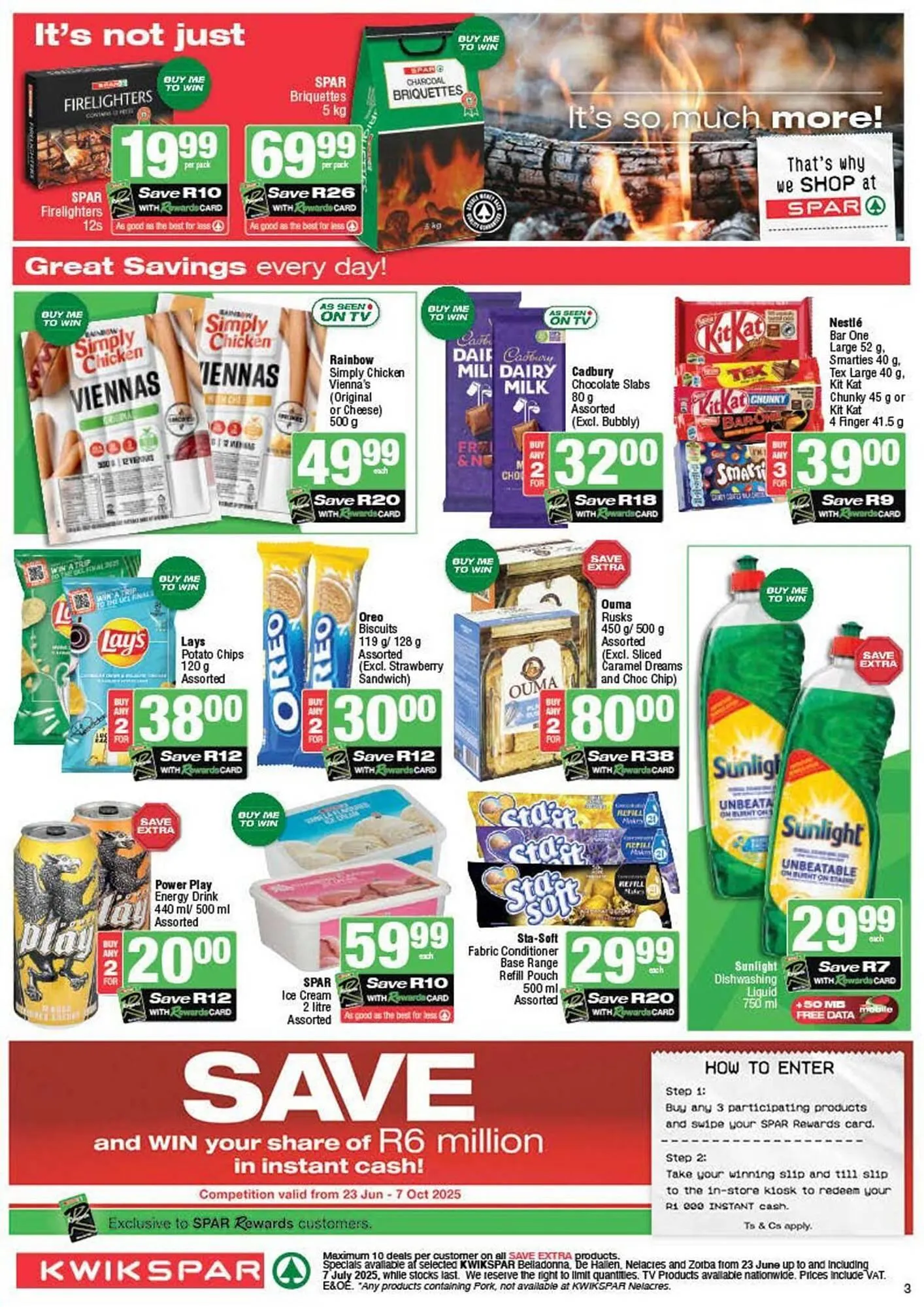 KwikSpar catalogue from 23 June to 7 July 2025 - Catalogue Page 3