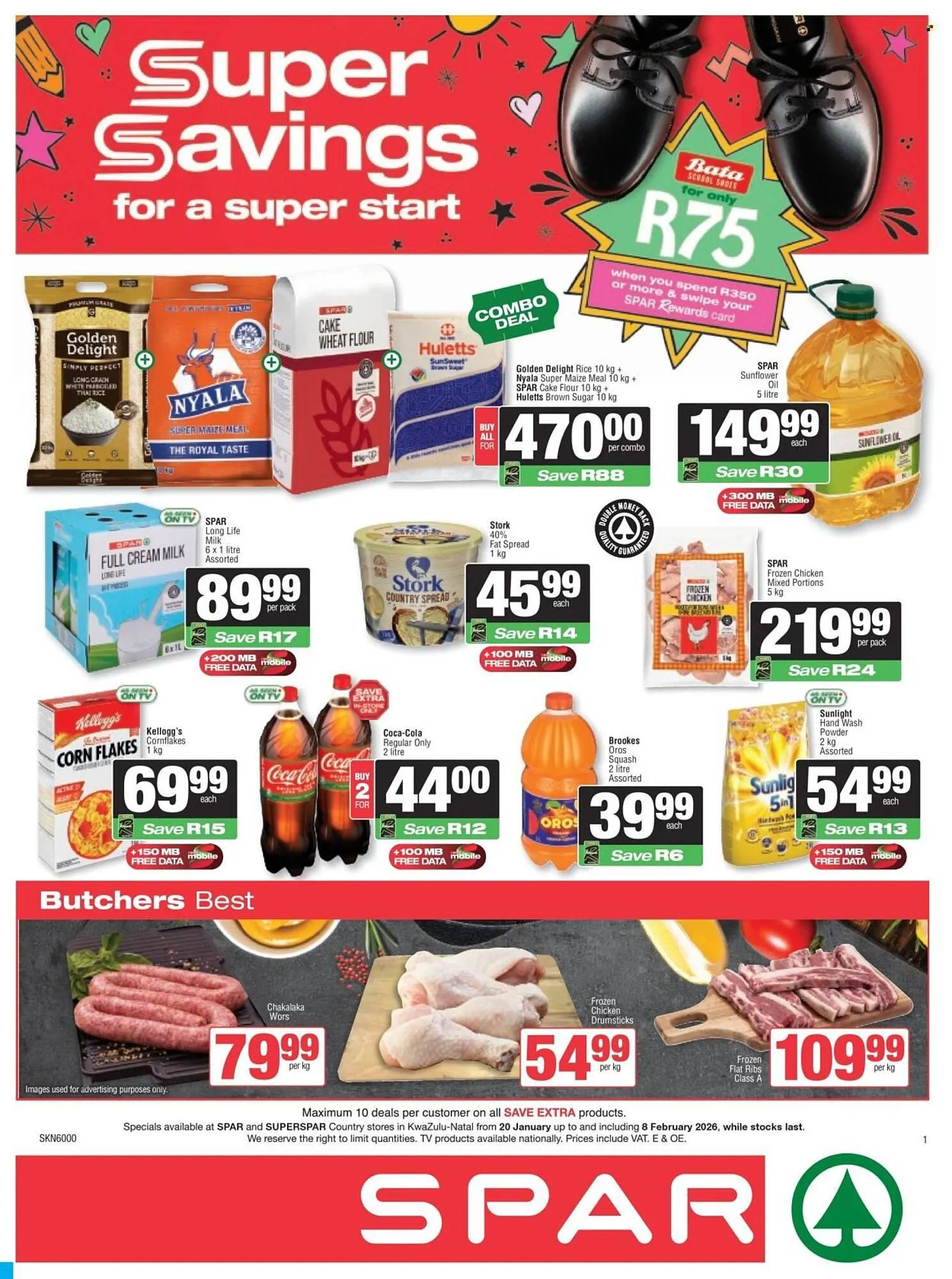 Spar catalogue from 20 January to 8 February 2026 - Catalogue Page 1