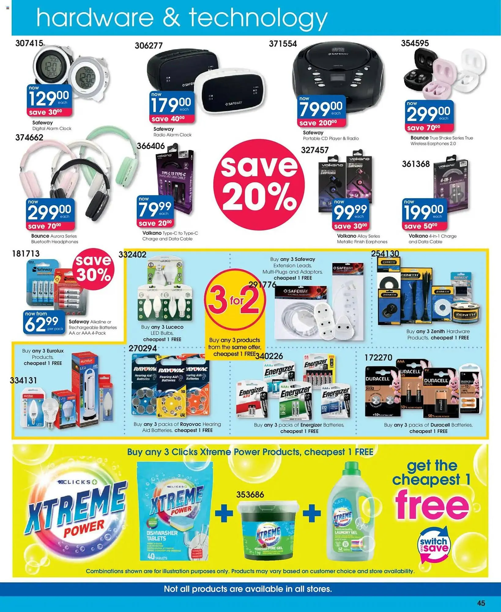 Clicks catalogue from 21 January to 9 February 2026 - Catalogue Page 45