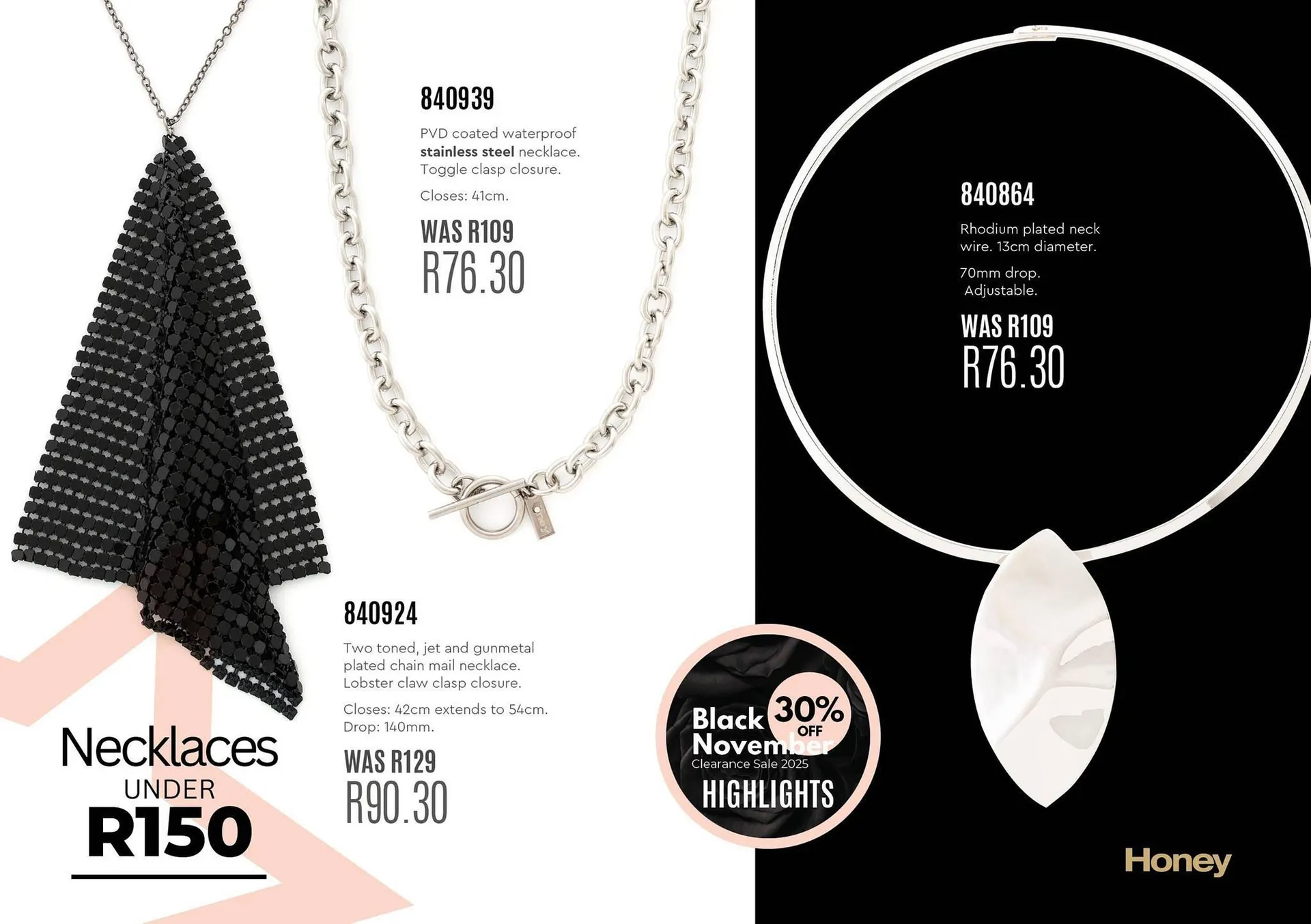 Honey Fashion Accessories catalogue from 13 November to 19 November 2025 - Catalogue Page 4